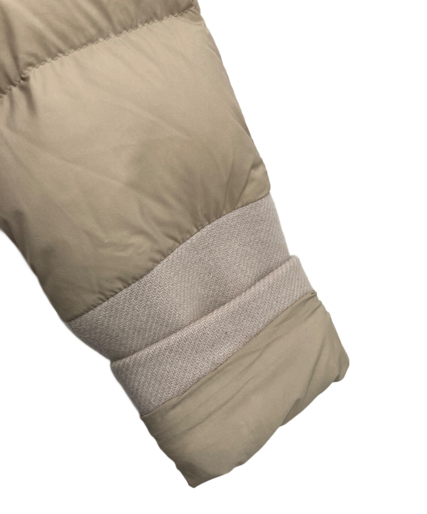 中古・古着通販】HERNO (ヘルノ) ウール切替ダウンコート ベージュ