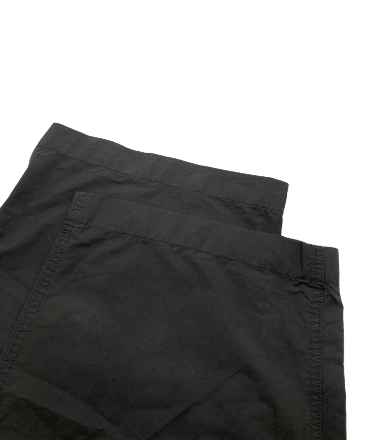 PORTER CLASSIC ウェザーパンツ ブラック PORTER CLASSIC ( ポータークラシック ) WEATHER CARGO PANTS - BLACK