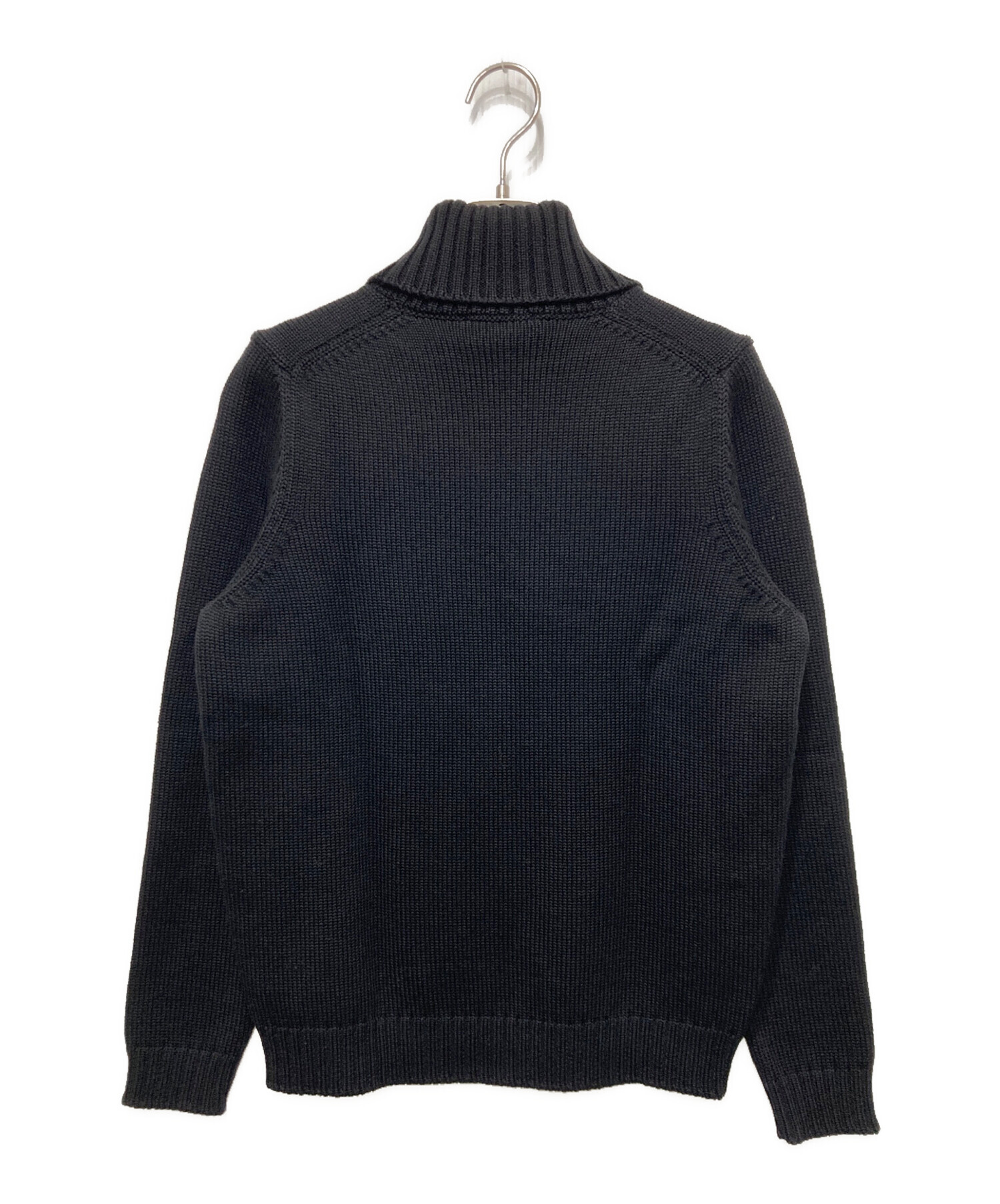 値下げ　stien ブラック タートルネックセーター 最終値下げstien ブラック タートルネックセーター