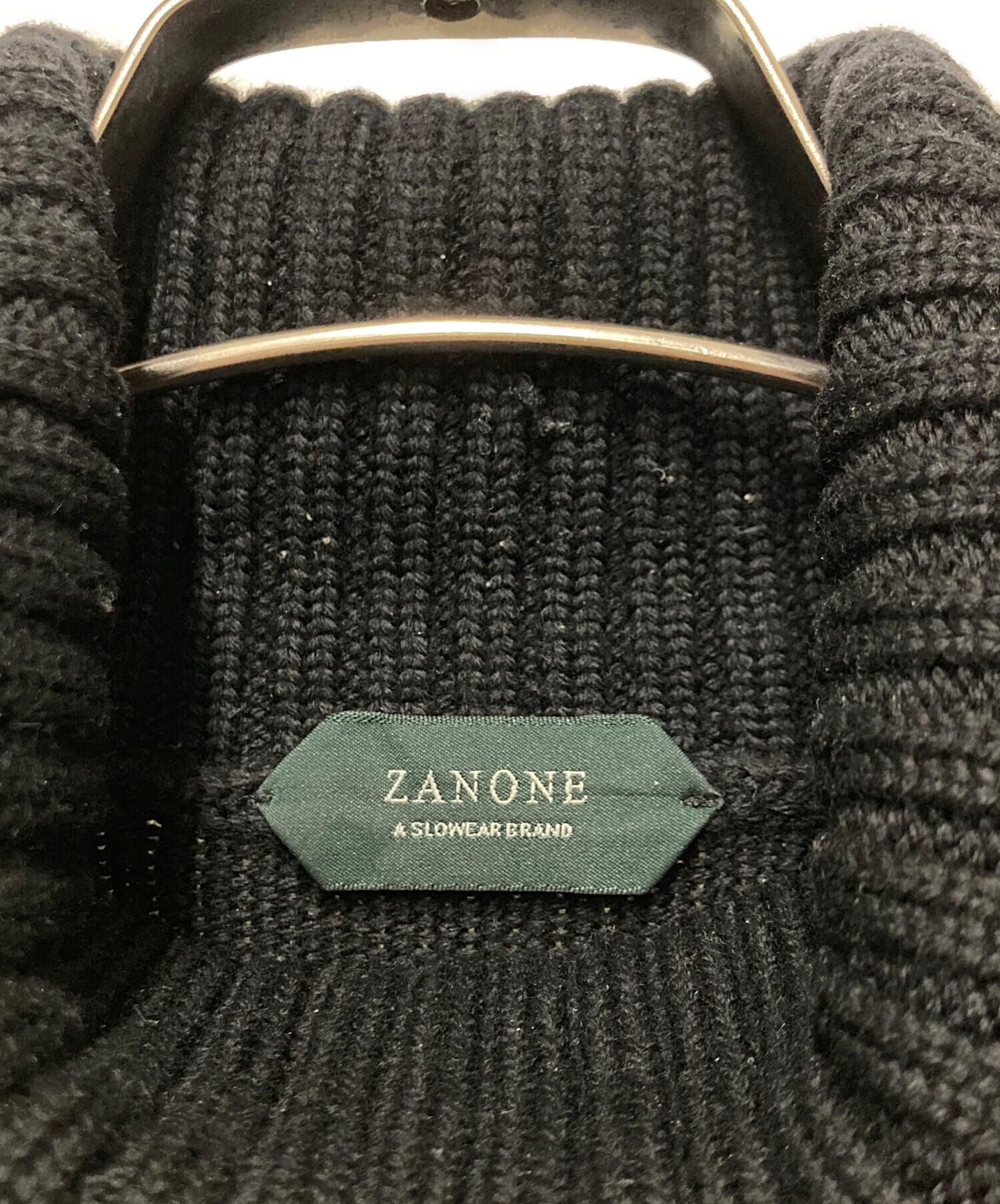 中古・古着通販】Zanone (ザノーネ) ウールタートルネックニット 
