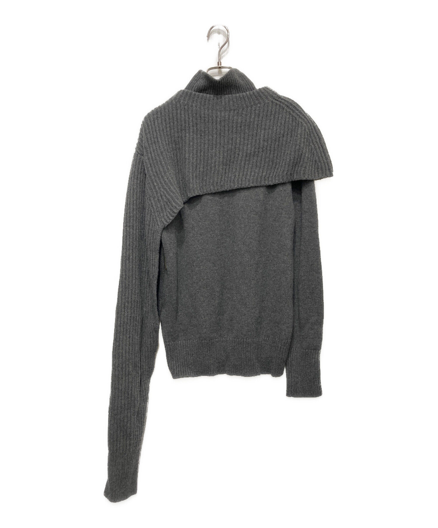 ESTNATION(エストネーション) スエードタッチ  クルーネックニット  レディース JPN：M 【中古】【ブランド古着バズストア】 中古・古着通販】ESTNATION (エストネーション) コンビネーション