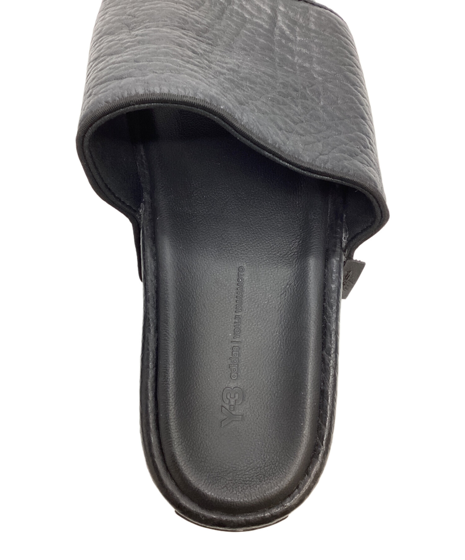 中古・古着通販】Y-3 (ワイスリー) 厚底スライドサンダル ブラック