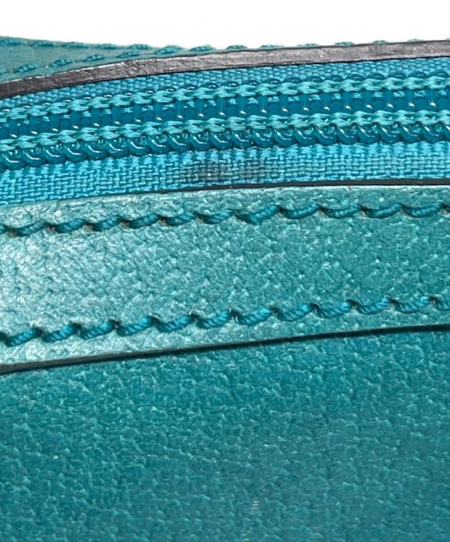 中古・古着通販】GUCCI (グッチ) ハンドバッグ ターコイズブルー