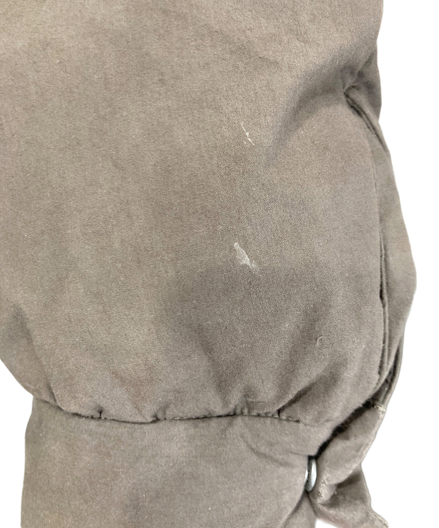スティーブアラン　コットンダウン　ブルゾン　ブラウン【定価5.2万】 中古・古着通販】STEVEN ALAN (スティーブンアラン) コットン ダウン