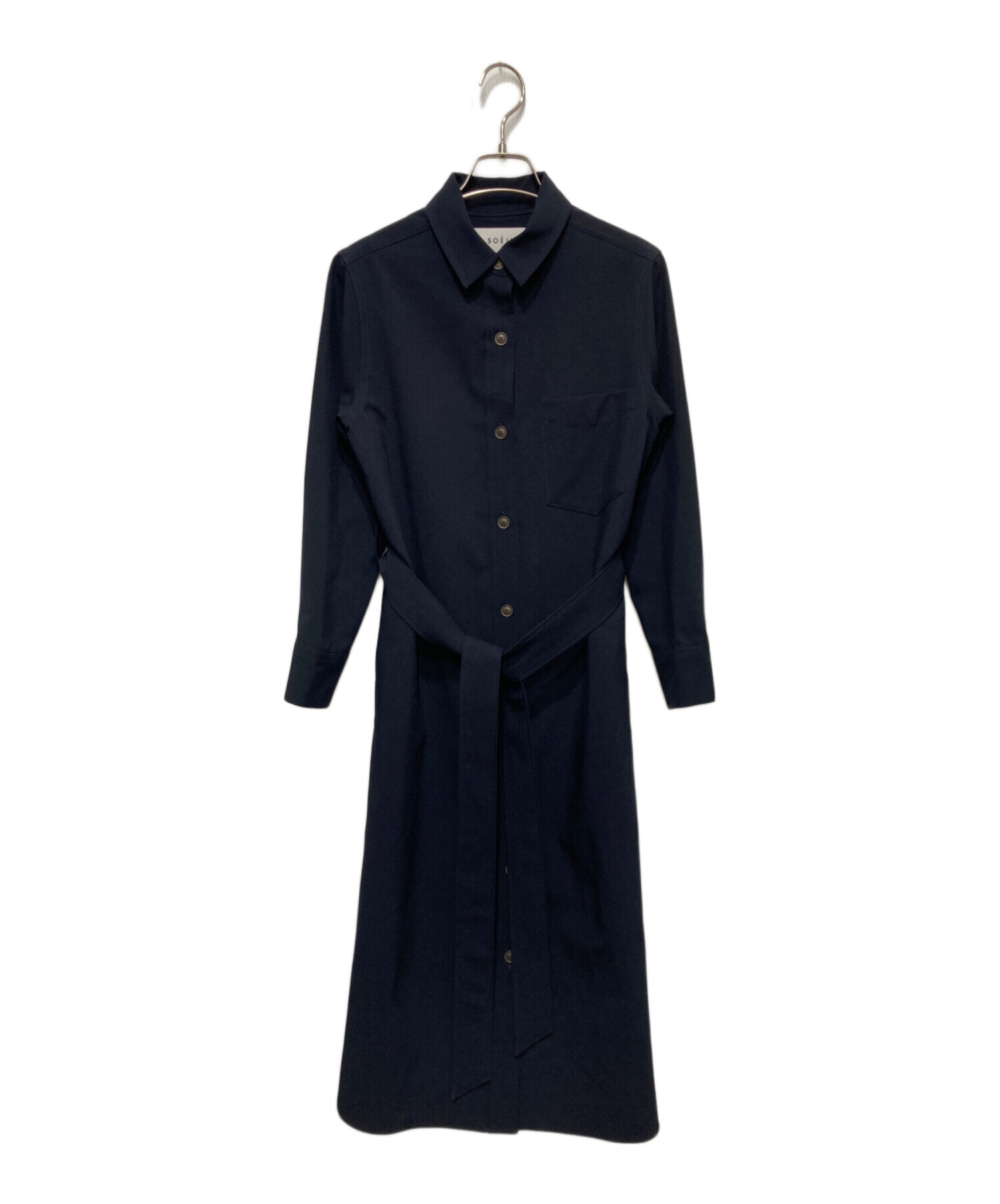 中古・古着通販】SOEJU (ソージュ) ソフトオックスシャツワンピース