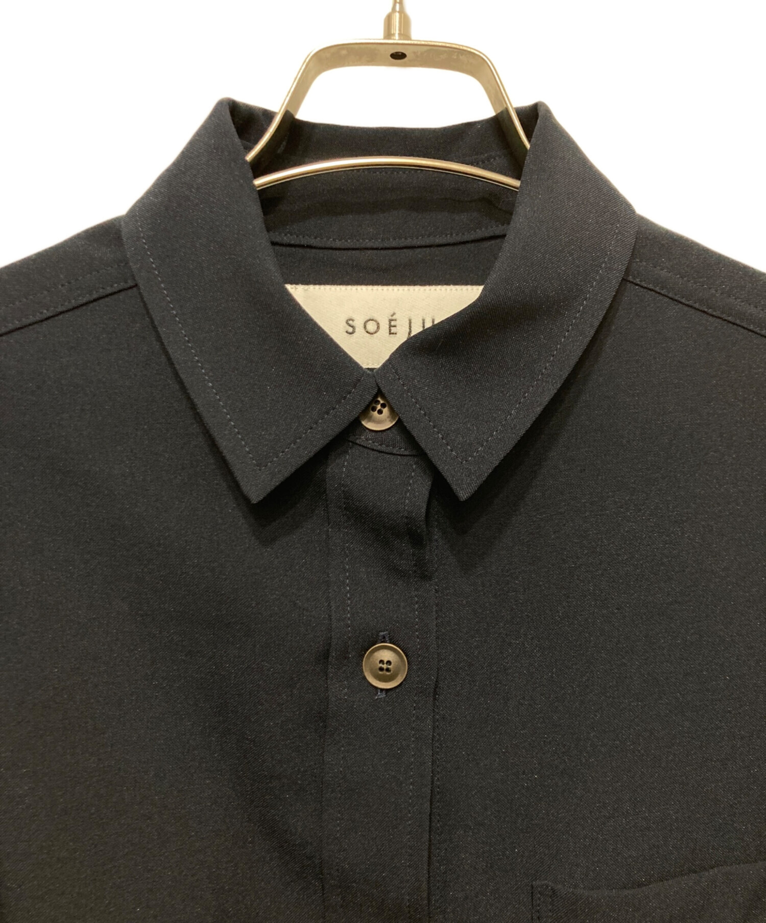 中古・古着通販】SOEJU (ソージュ) ソフトオックスシャツワンピース