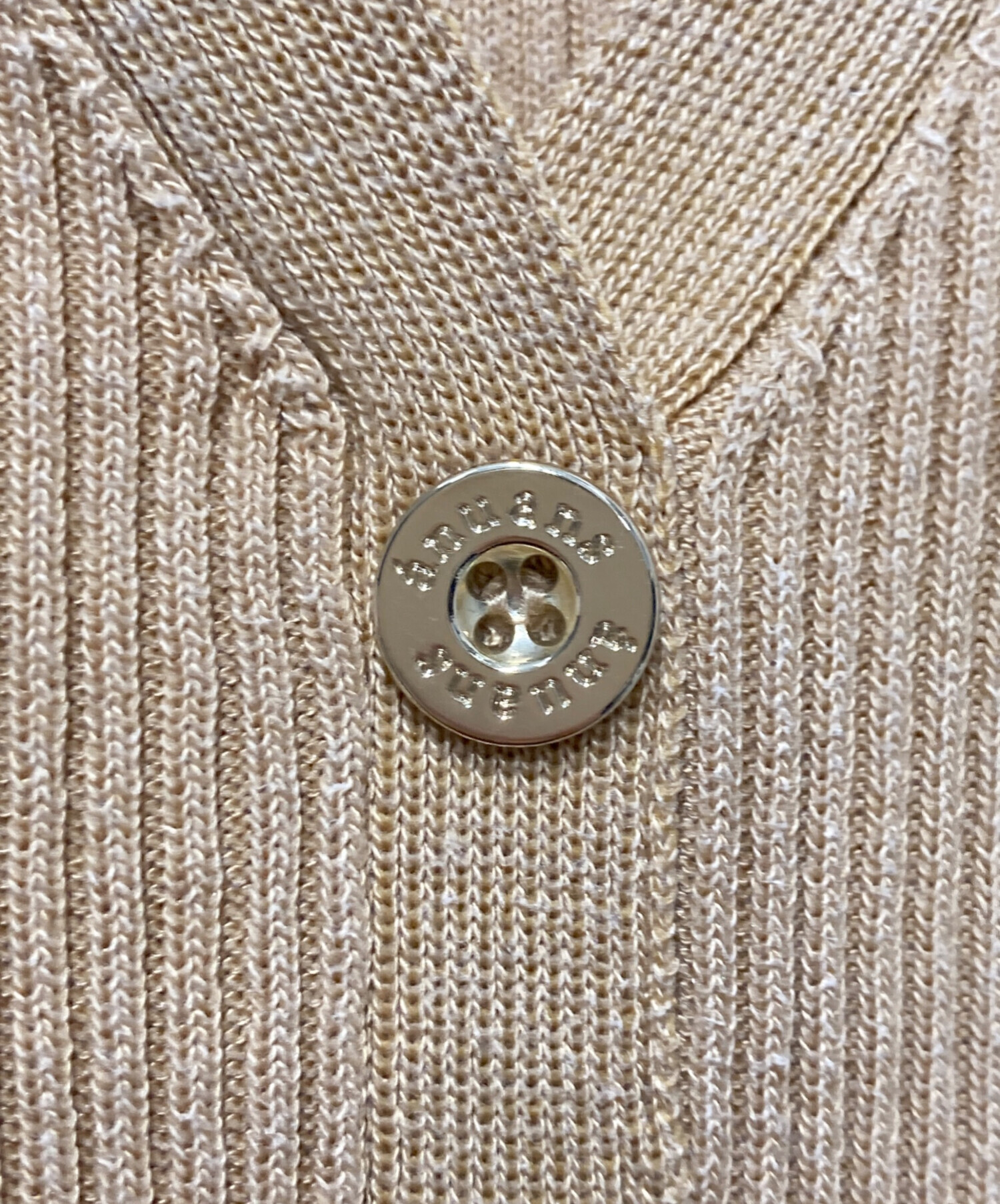 中古・古着通販】anuans (アニュアンス) ペプラムニットトップス