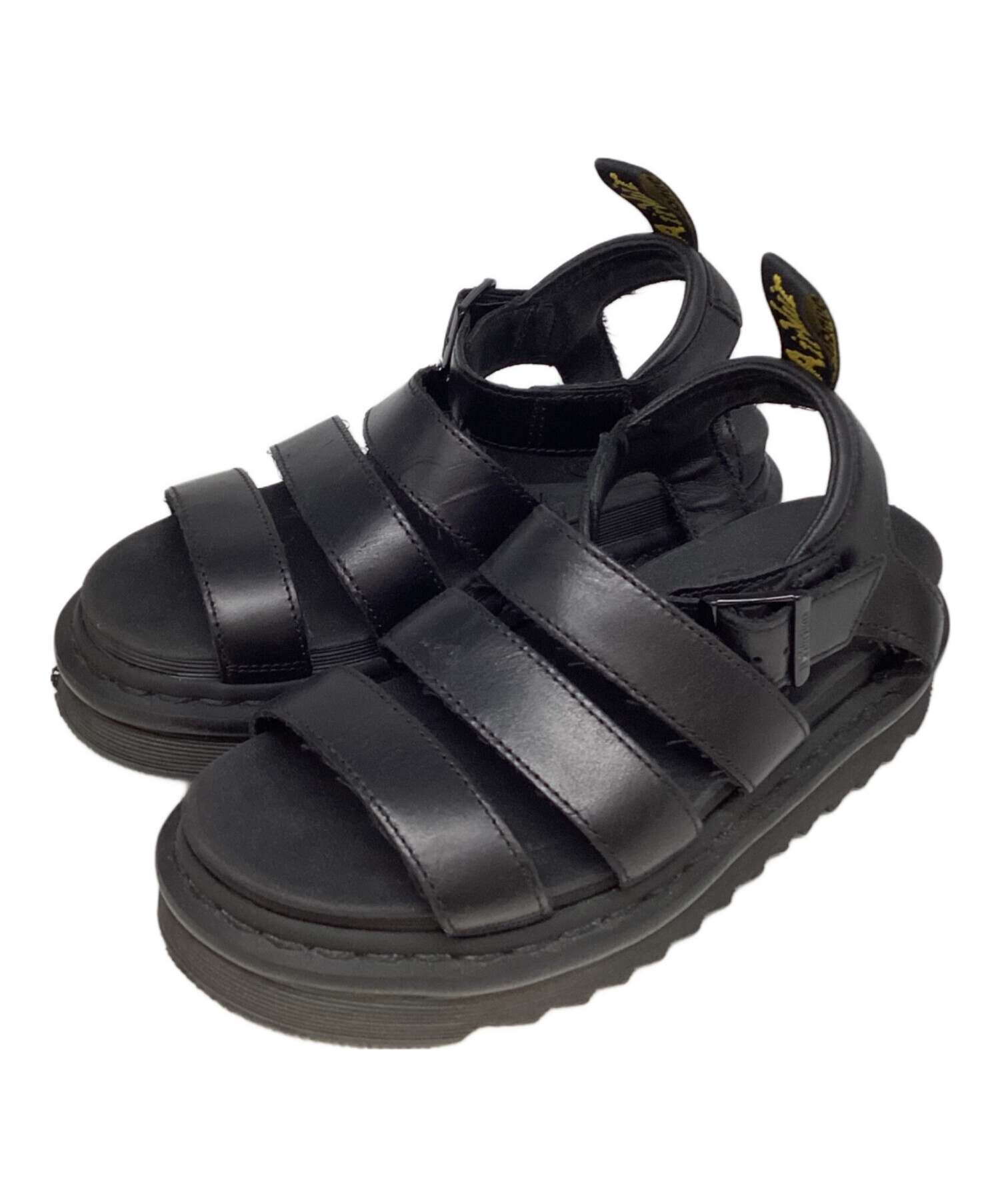 ドクターマーチン　サンダルUK4 中古・古着通販】Dr.Martens (ドクターマーチン) サンダル ブラック