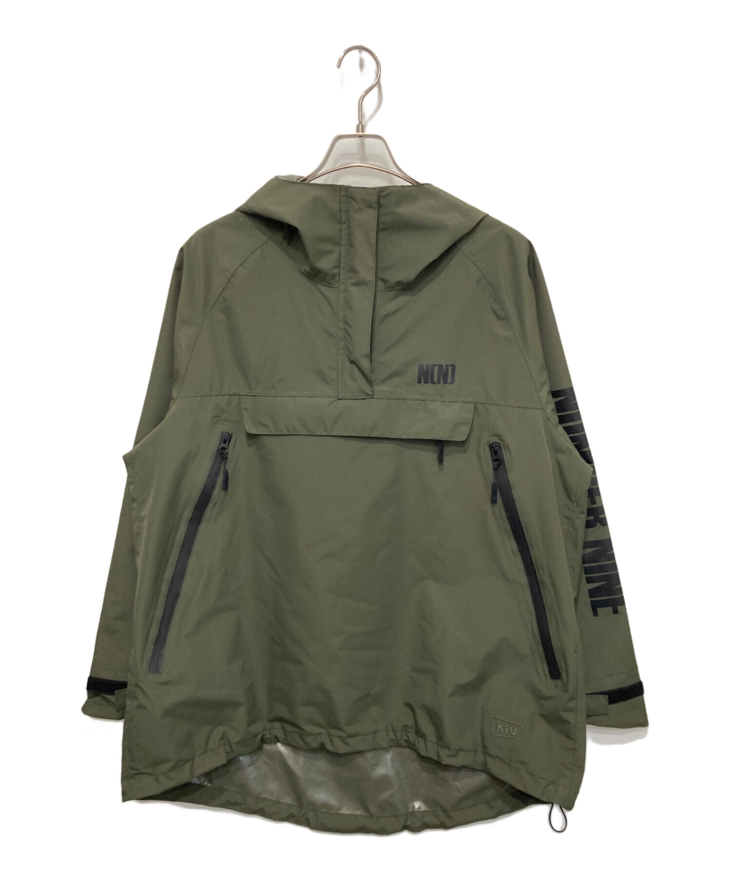 NUMBER (N)INE × KiU アノラックレインジャケット　グリーン 中古・古着通販】NUMBER (N)INE (ナンバーナイン) KiU (キウ