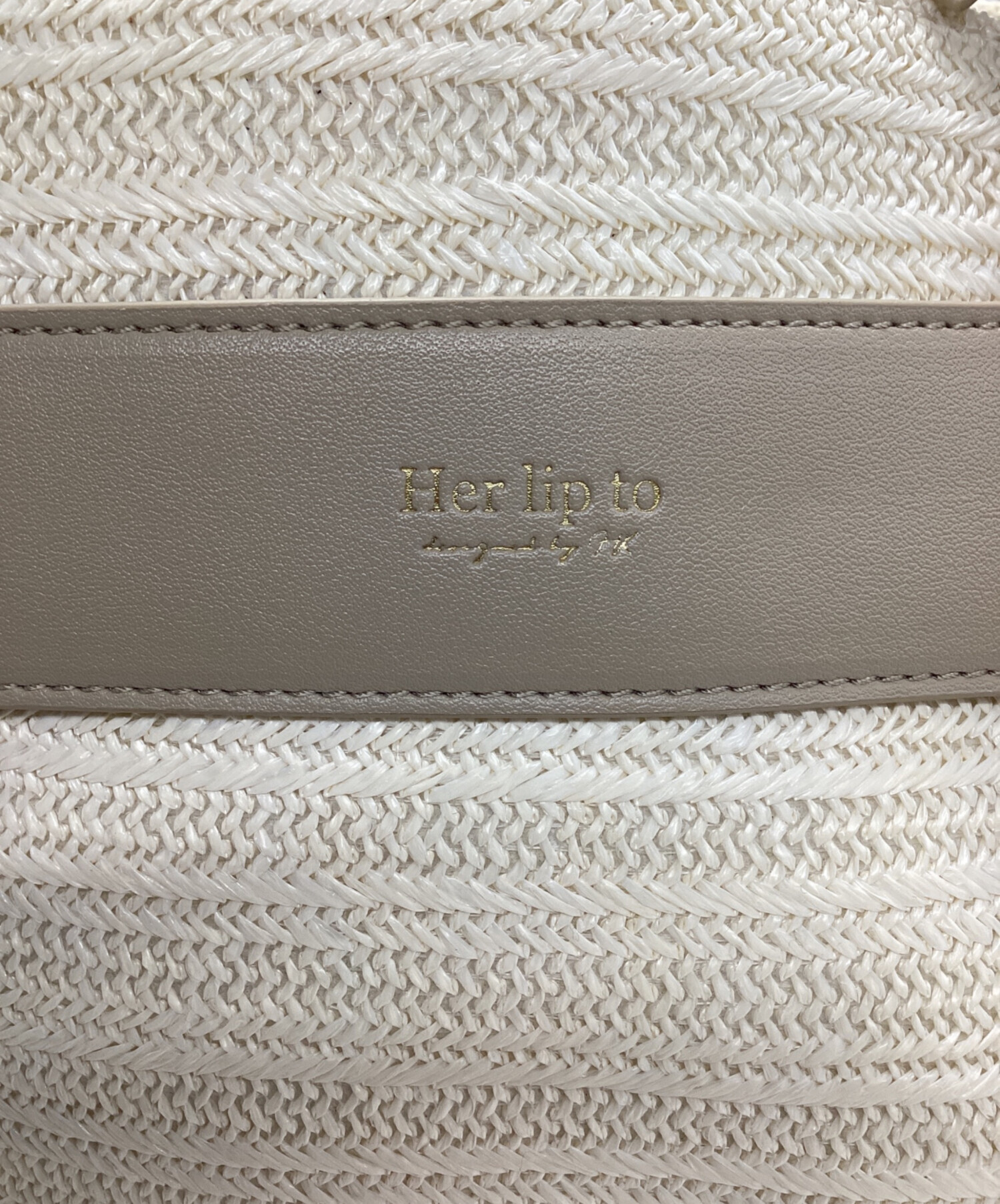 中古・古着通販】Her lip to (ハーリップトゥ) Palma Tote Bag