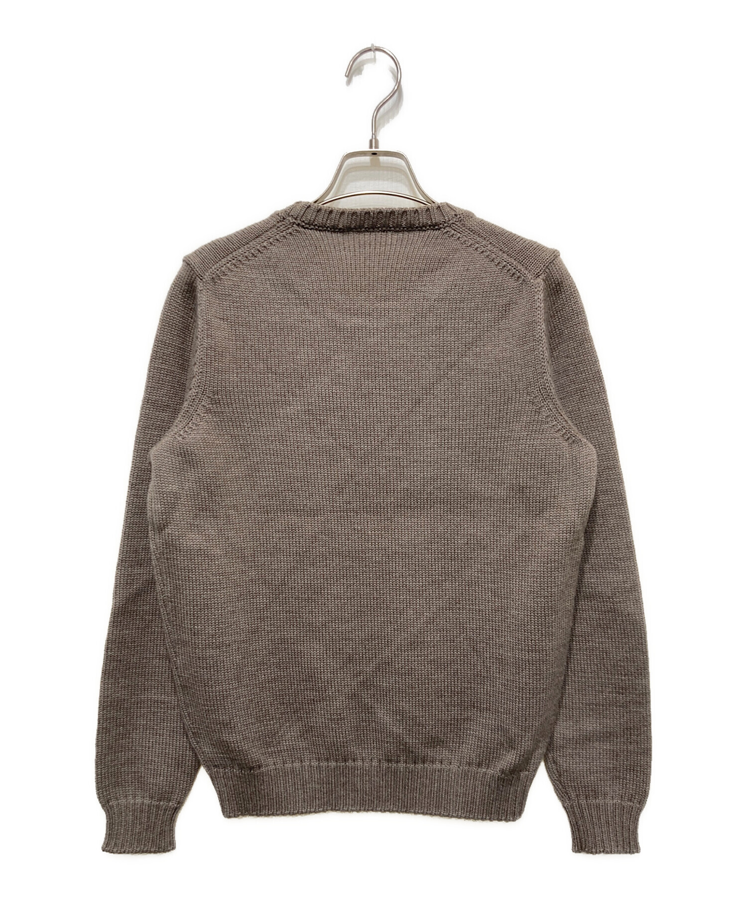 中古・古着通販】Zanone (ザノーネ) ウールクルーネックニット