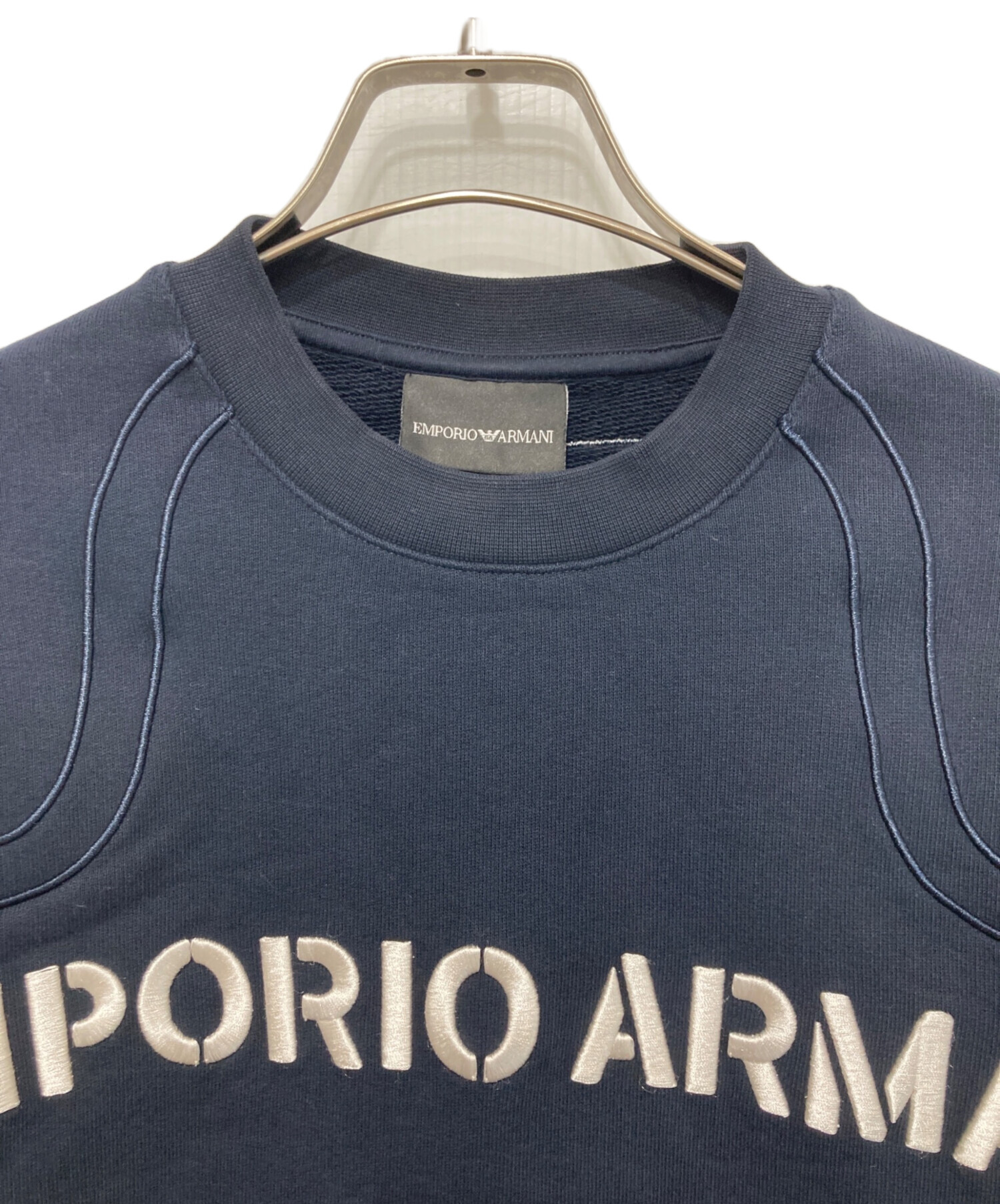 12D677-9 EMPORIO ARMANI エンポリオアルマーニ トップス EMPORIO ARMANI エンポリオ アルマーニ Tシャツ トップス ロゴT ピマ