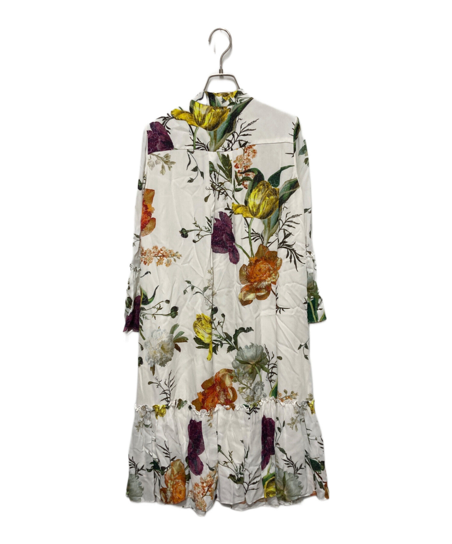 中古・古着通販】ERDEM (アーデム) WINFORD DRESS ホワイト サイズ:UK6