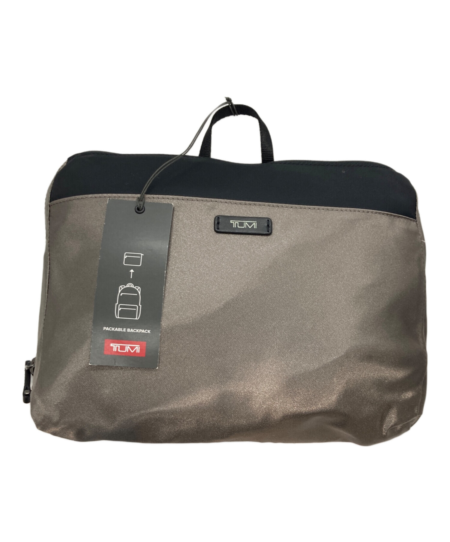 中古・古着通販】TUMI (トゥミ) パッカブルバックパック グレー サイズ