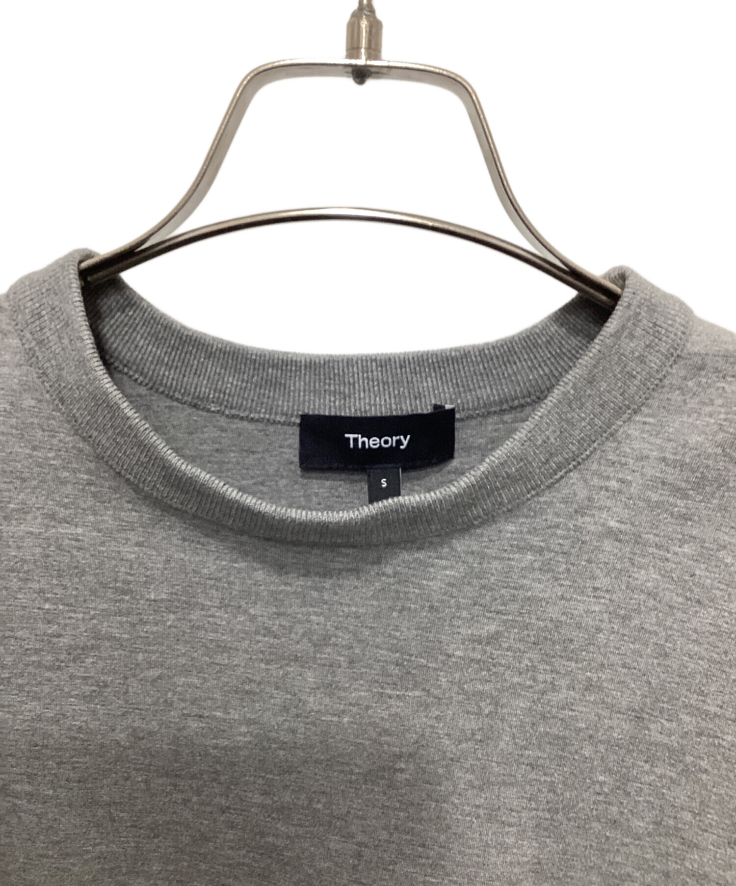 Theory セオリー スウェット M 黒 【古着】【中古】【送料無料】 中古・古着通販】theory (セオリー) ハーフジップスウェット ブラック