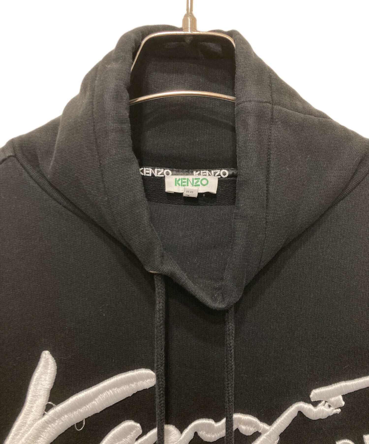 KENZO ケンゾー　ハイネック　ストレッチ　長袖　トップス 中古・古着通販】KENZO (ケンゾー) 刺繍デザインハイネックスウェット