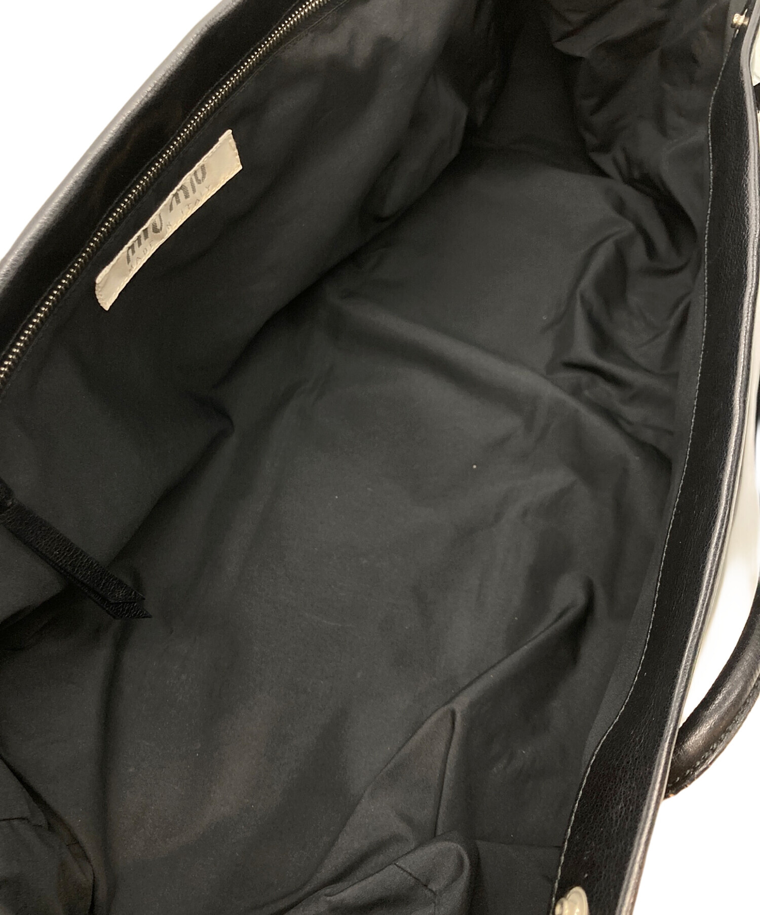 中古・古着通販】MIU MIU (ミュウミュウ) アーカイブ横長レザー