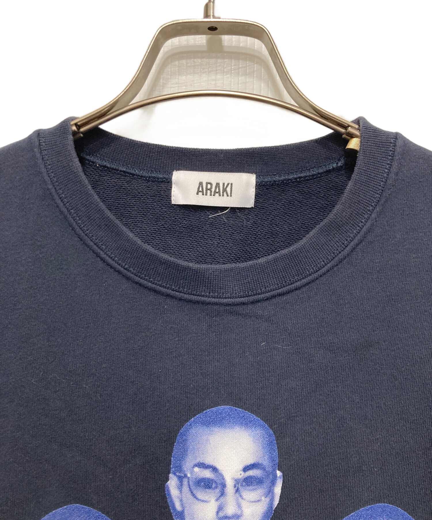 中古・古着通販】Araki Yuu (アラキユウ) 顔プリントスウェット