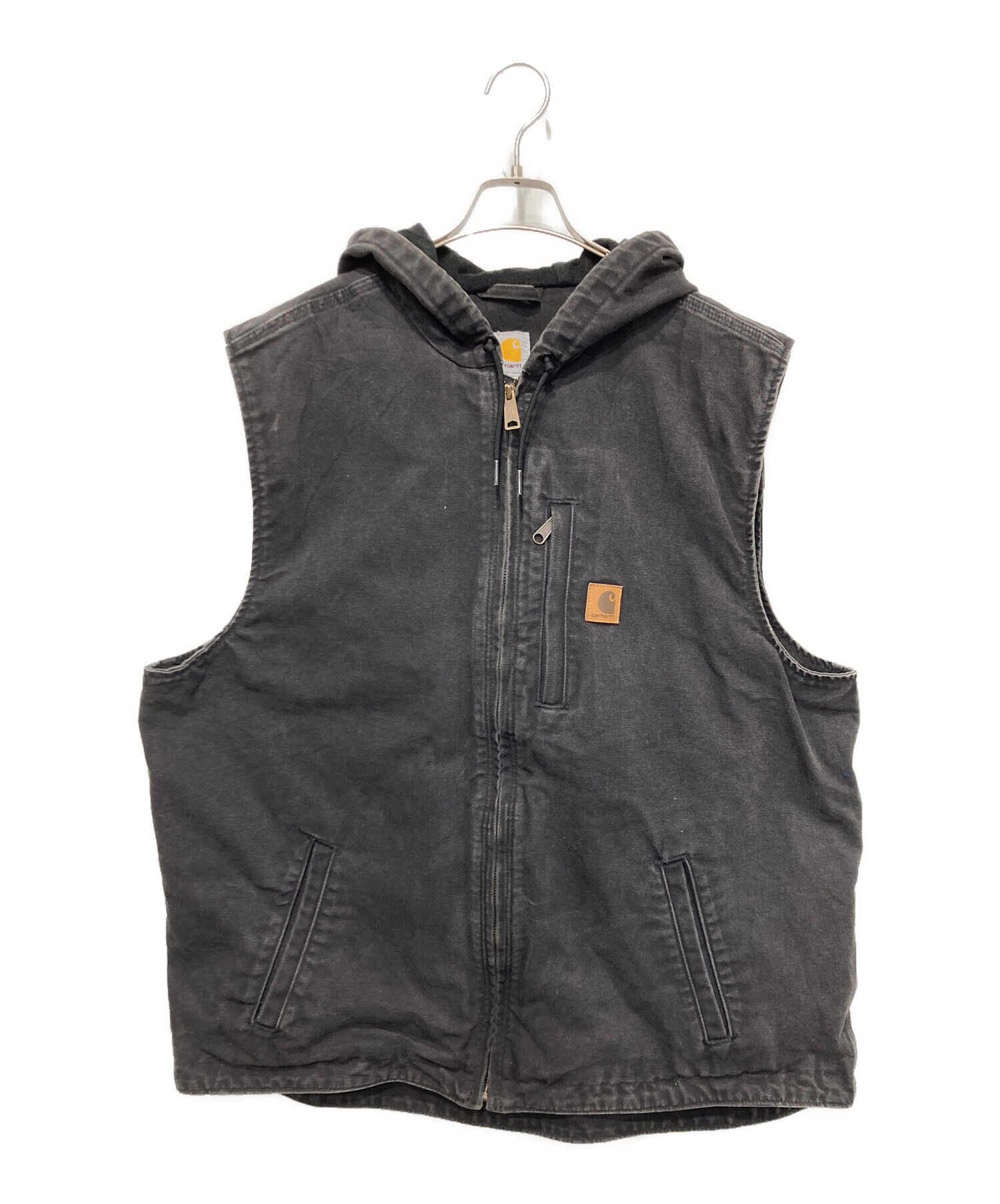 中古・古着通販】CarHartt (カーハート) ダックフーディーベスト