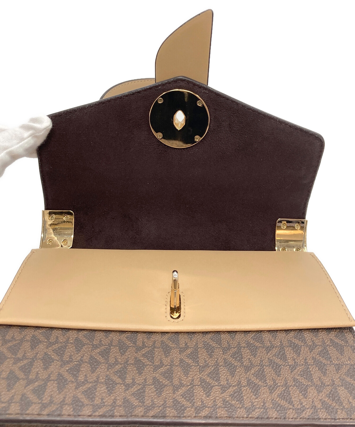 中古・古着通販】MICHAEL KORS (マイケル・コース) チェーンショルダー 