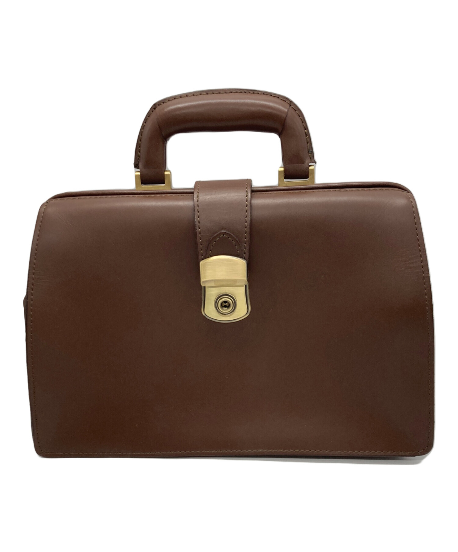 ☆希少/美品☆土屋鞄　ダレスバッグ（ダークブラウン） 中古・古着通販】土屋鞄 (ツチヤカバン) ミニダレスバッグ ブラウン