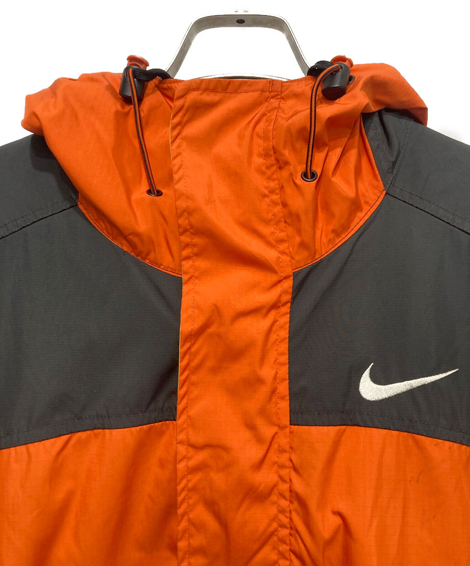 Nike ACG マウンテンパーカー Sサイズ オレンジ/グレー　ビンテージ 中古・古着通販】NIKE ACG (ナイキエーシージー) マウンテンパーカー