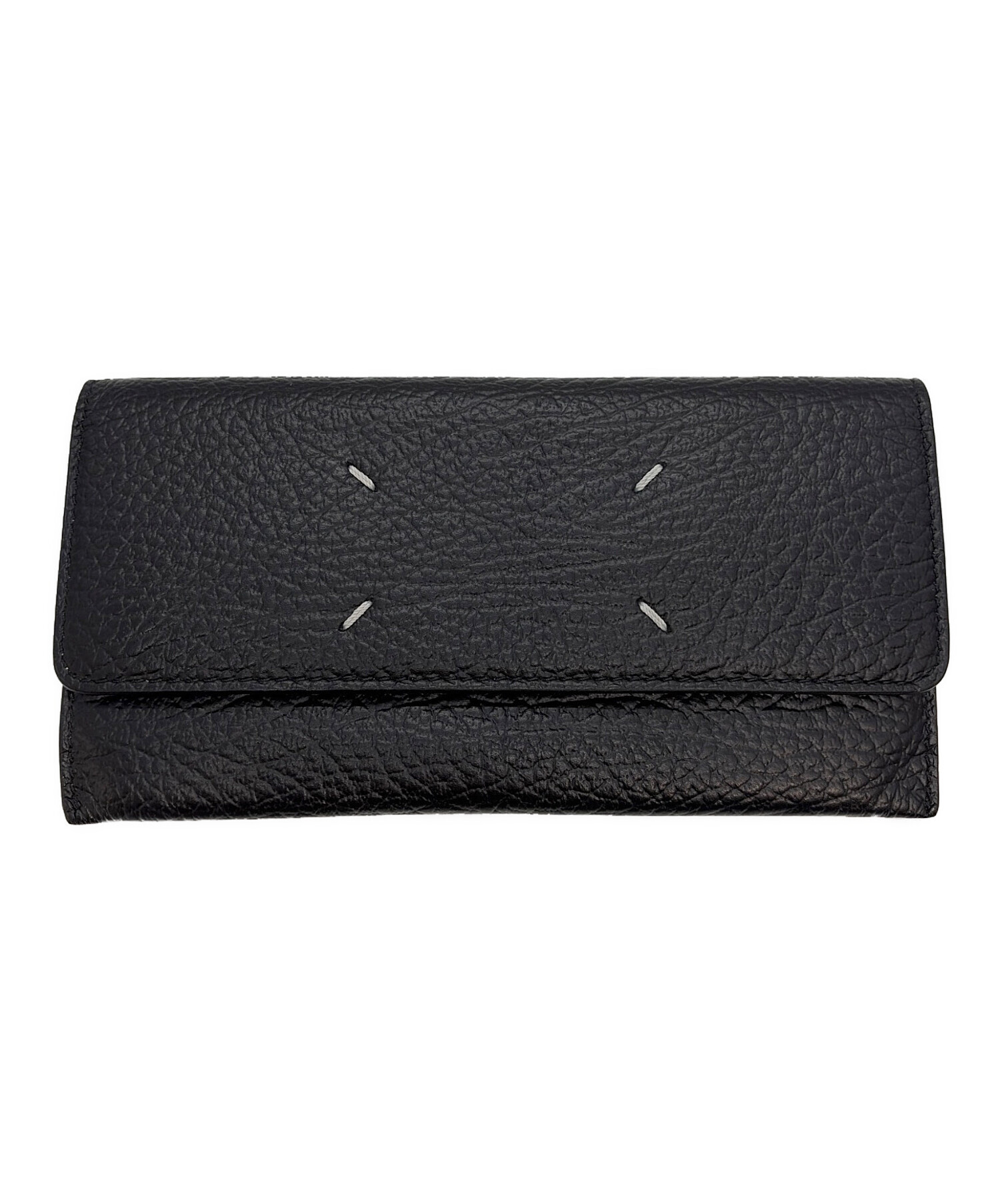 中古・古着通販】Maison Margiela (メゾンマルジェラ) 長財布 ブラック