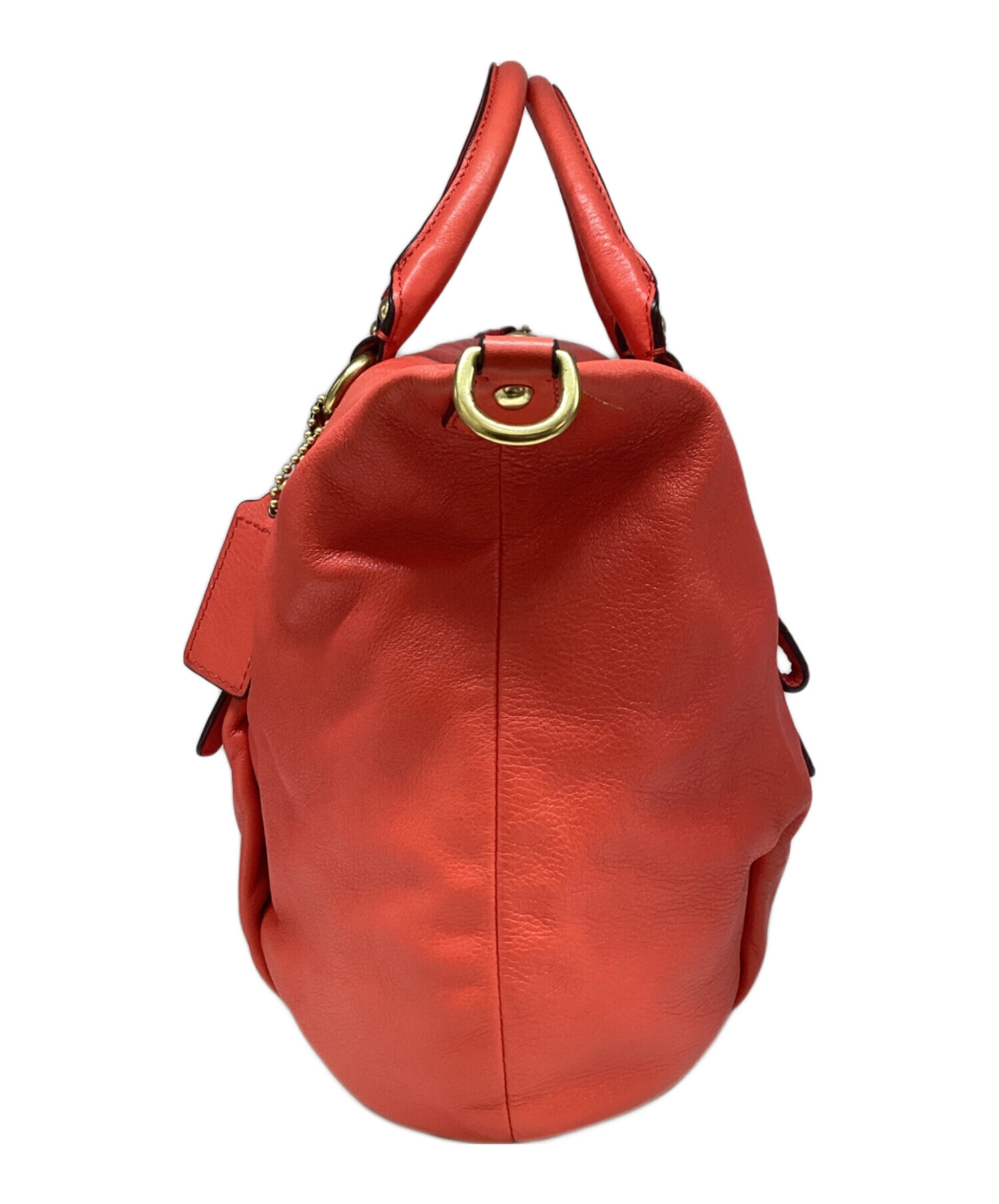 中古・古着通販】COACH (コーチ) 2WAYショルダーバッグ レッド