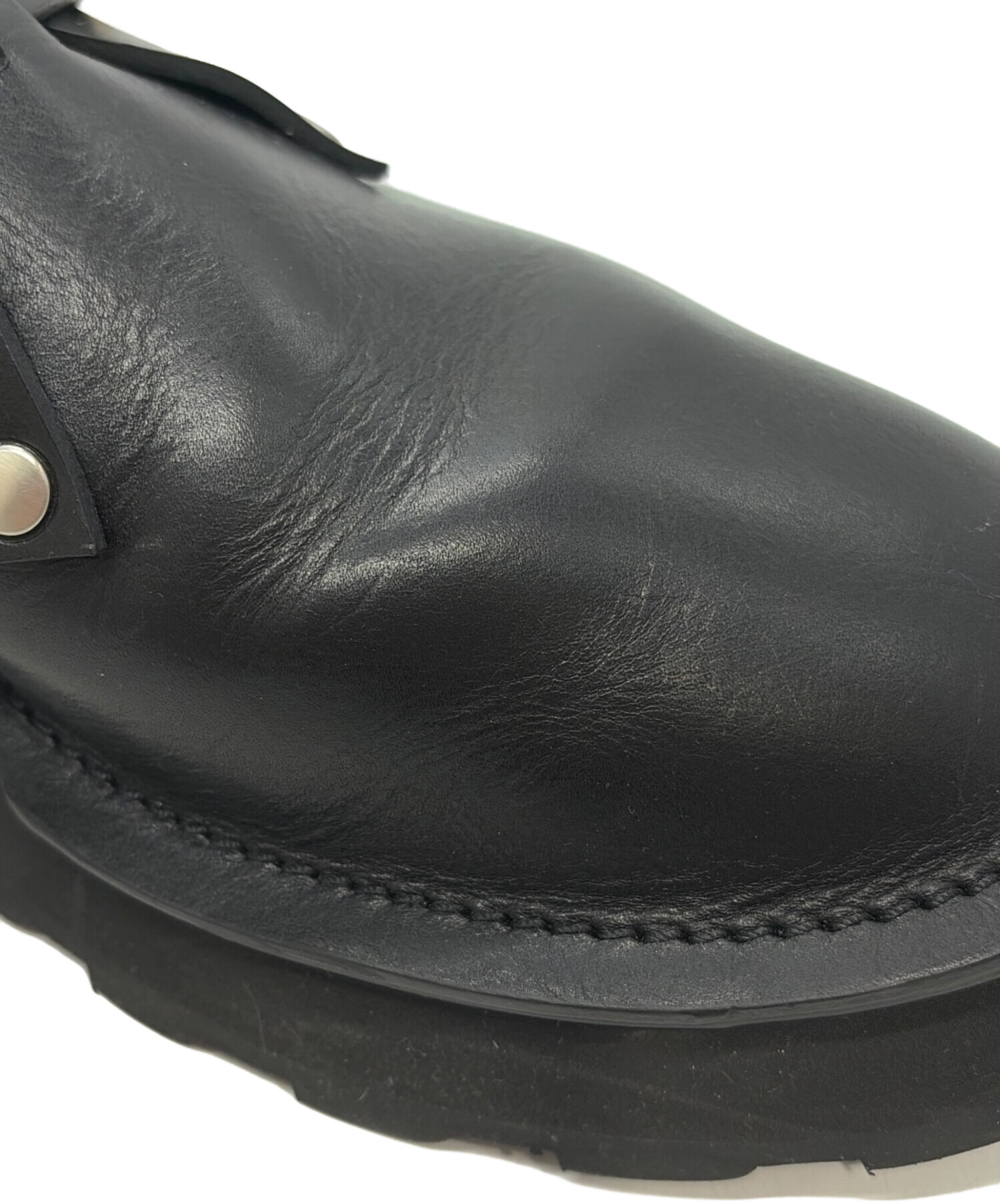 中古・古着通販】JIL SANDER (ジルサンダー) レザーモンクストラップ 