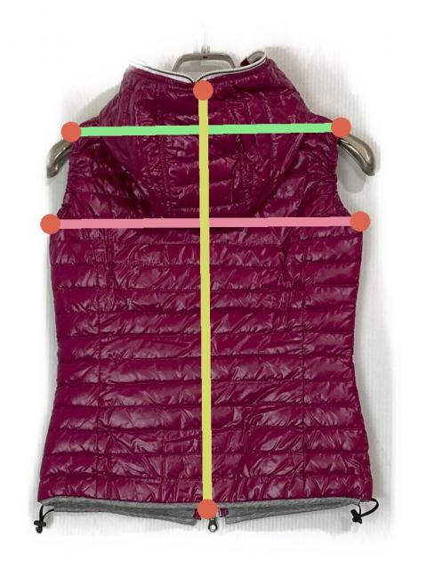 中古・古着通販】DUVETICA (デュベティカ) ダウンベスト ピンク サイズ