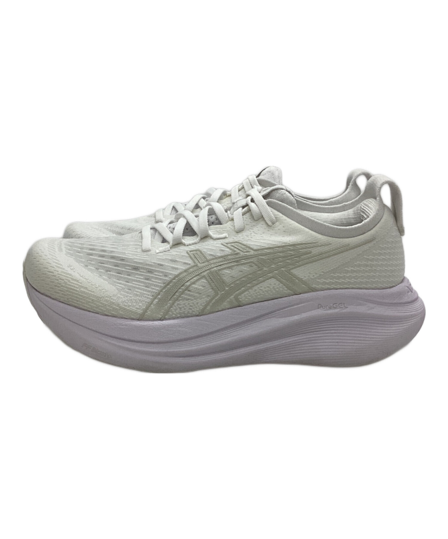 中古・古着通販】asics (アシックス) ランニングシューズ ホワイト