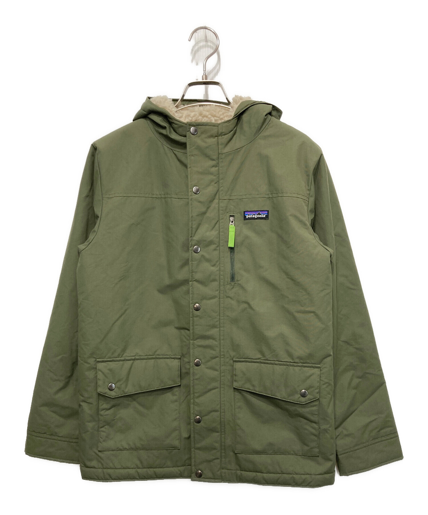 【USED】パタゴニア インファーノ　ジャケット　ボーイズXL14 カーキ 中古・古着通販】Patagonia (パタゴニア) ボーイズ・インファーノ