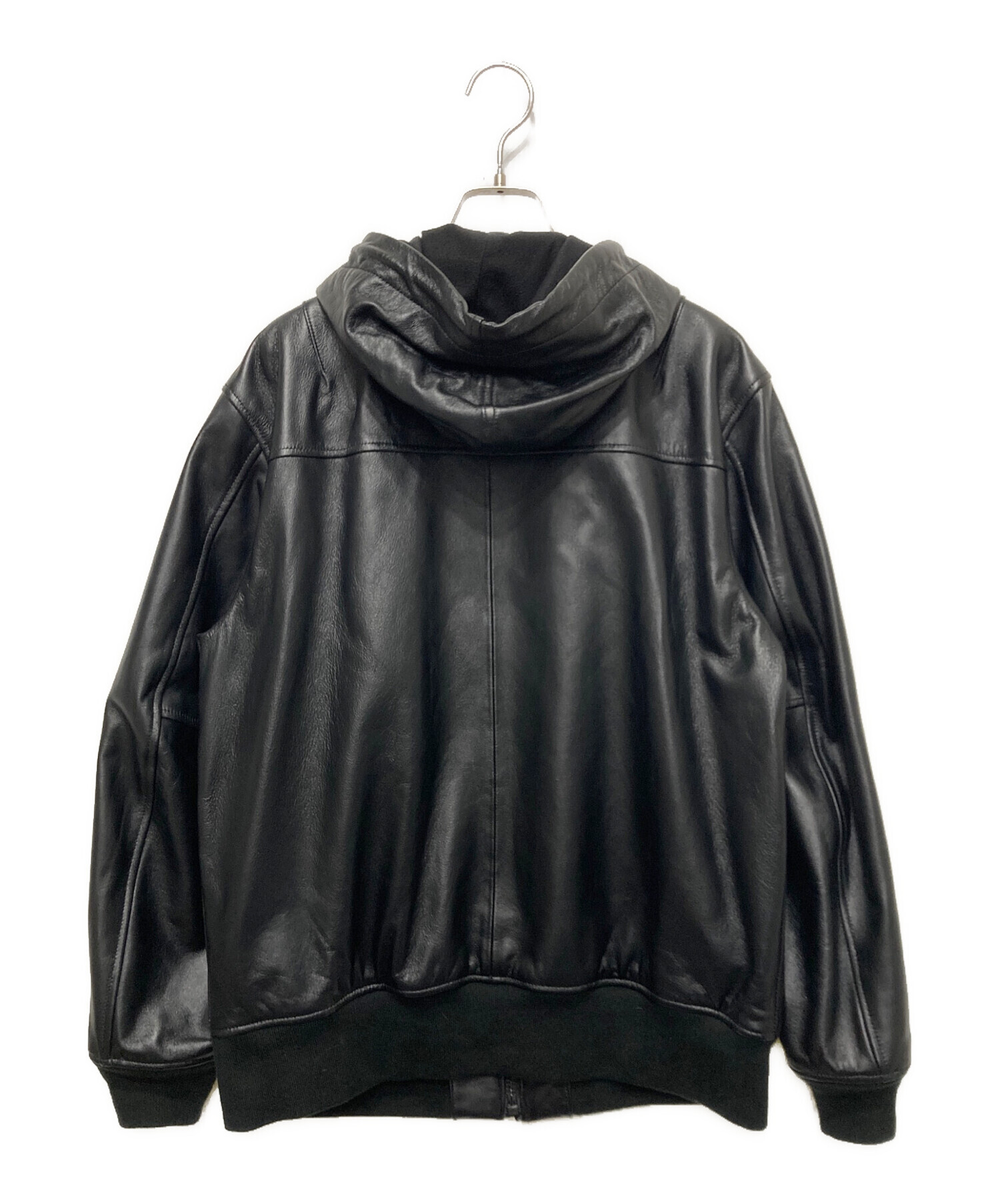 中古・古着通販】AVIREX (アヴィレックス) フーデッドレザージャケット