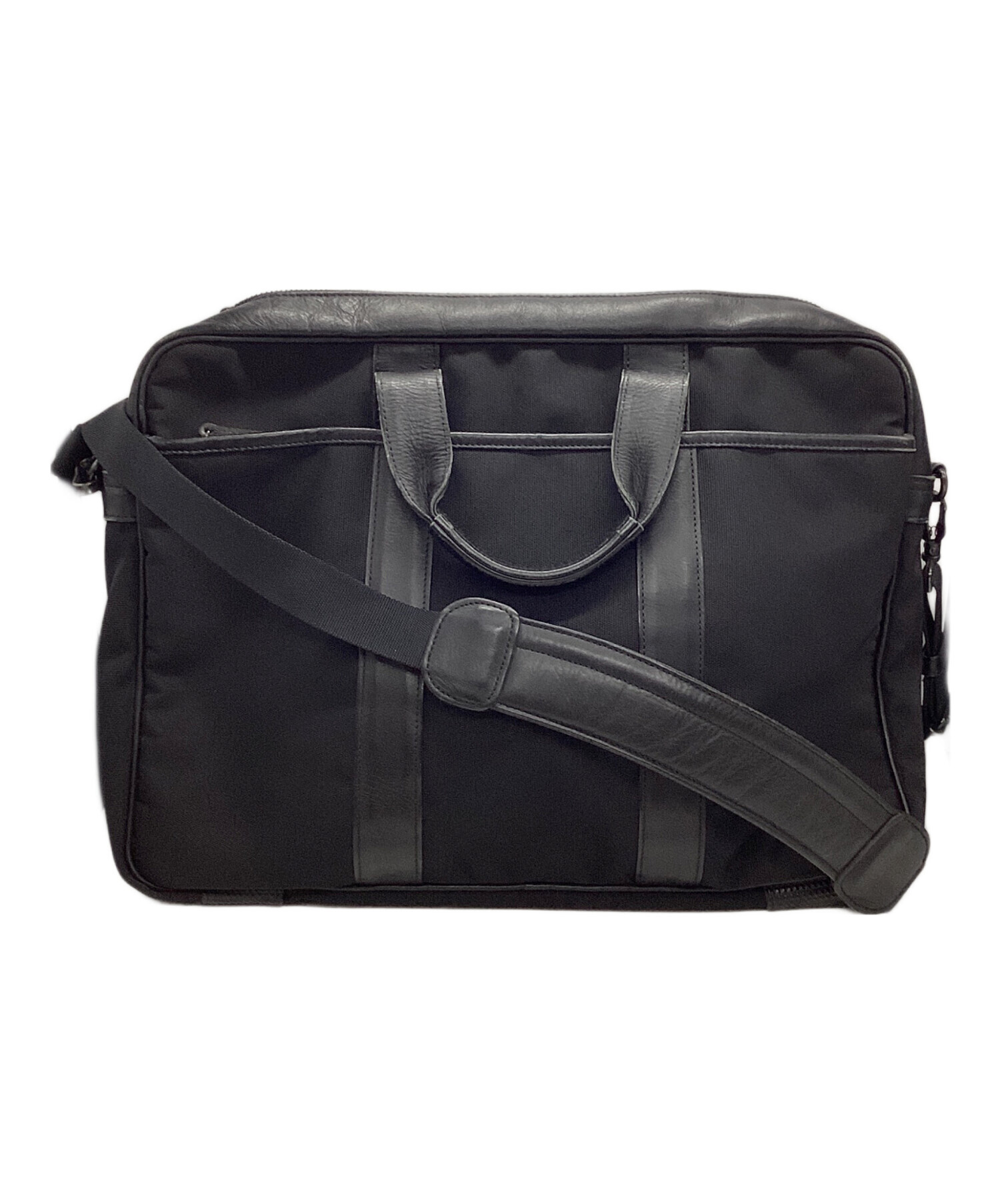 中古・古着通販】PORTER (ポーター) 2WAYブリーフケース ブラック 