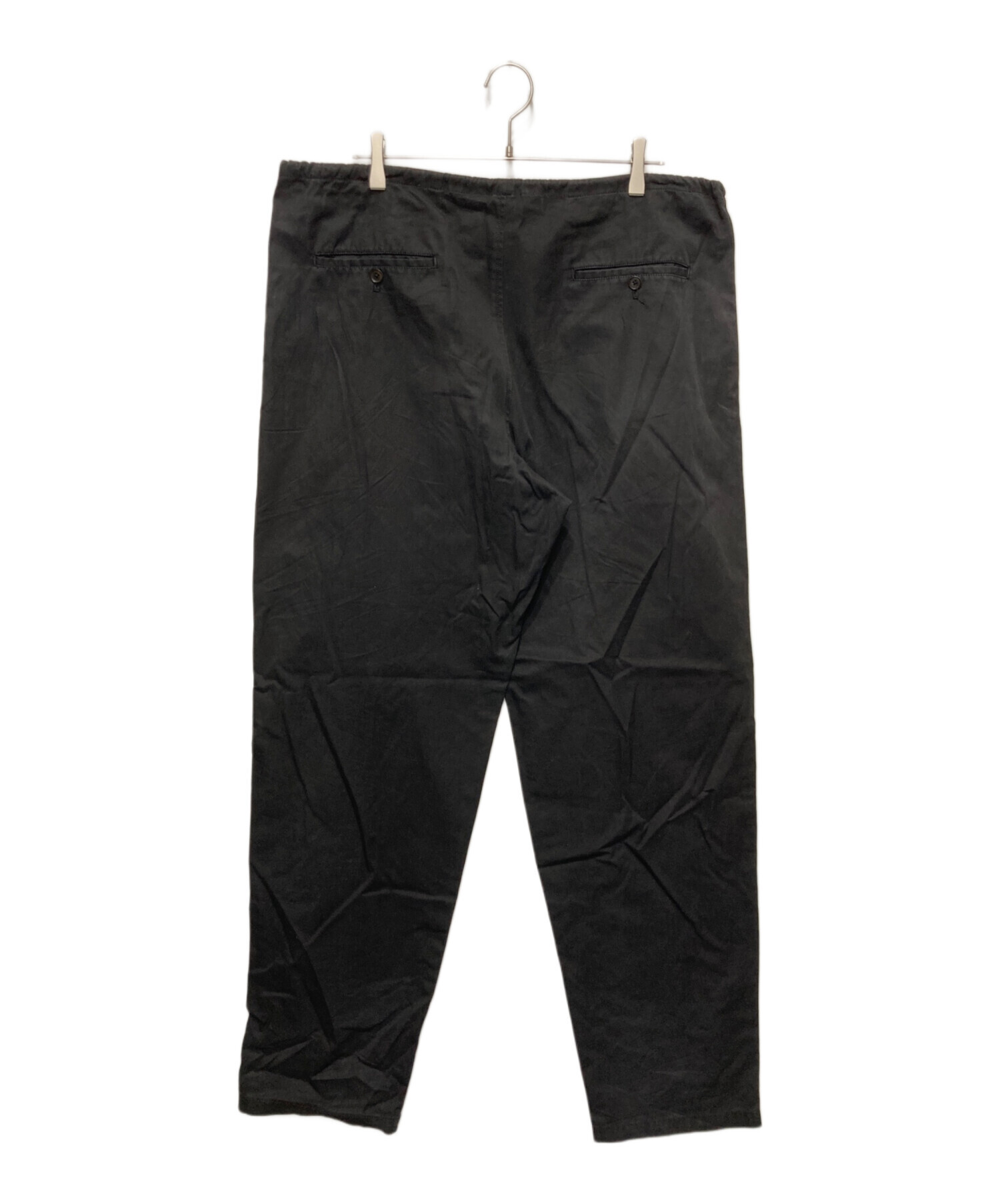 B Yohji Yamamoto パンツ黒　中古 中古・古着通販】YOHJI YAMAMOTO (ヨウジヤマモト) ワイドテーパード