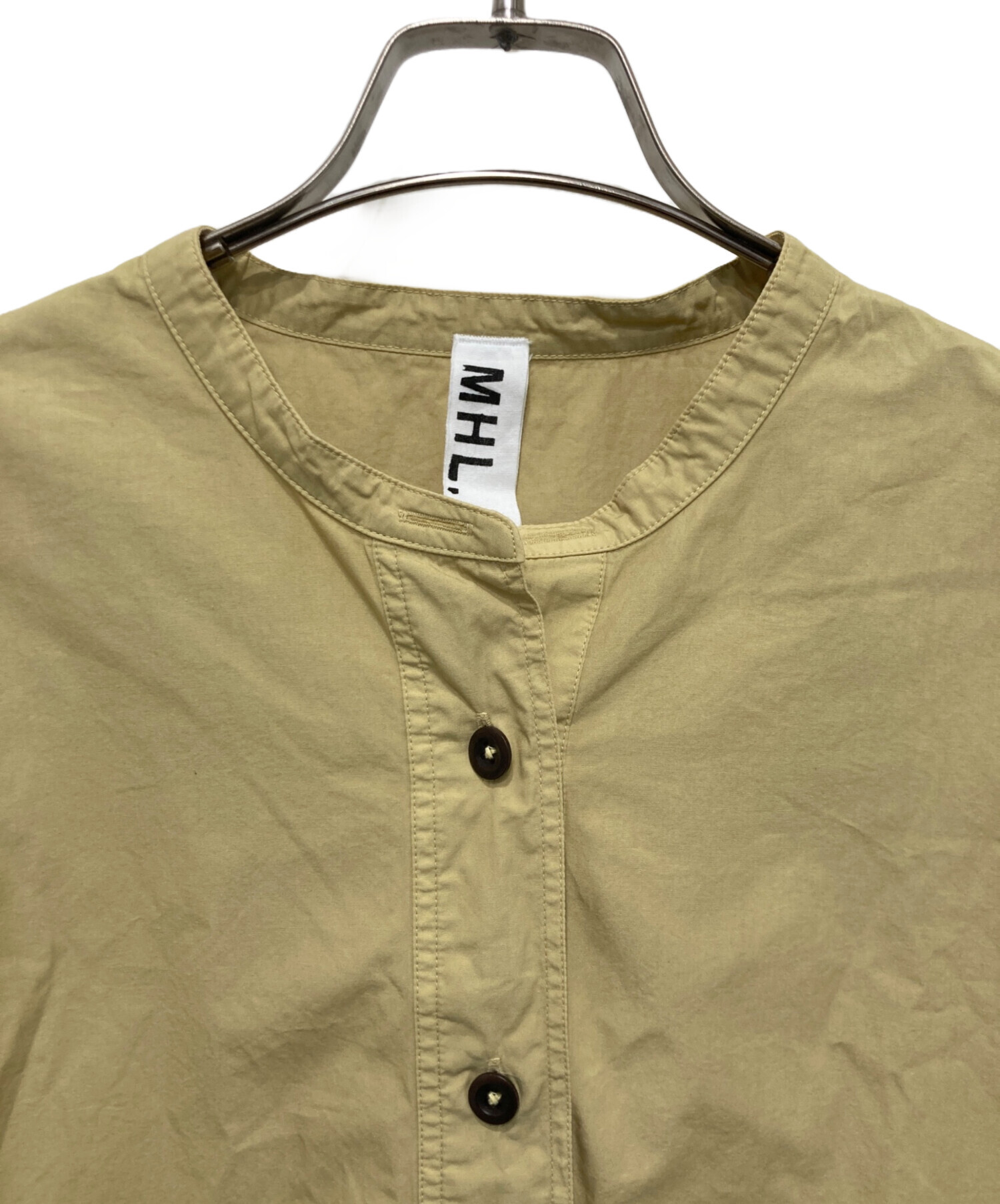 中古・古着通販】MHL (エムエイチエル) コンパクトコットンポプリン 