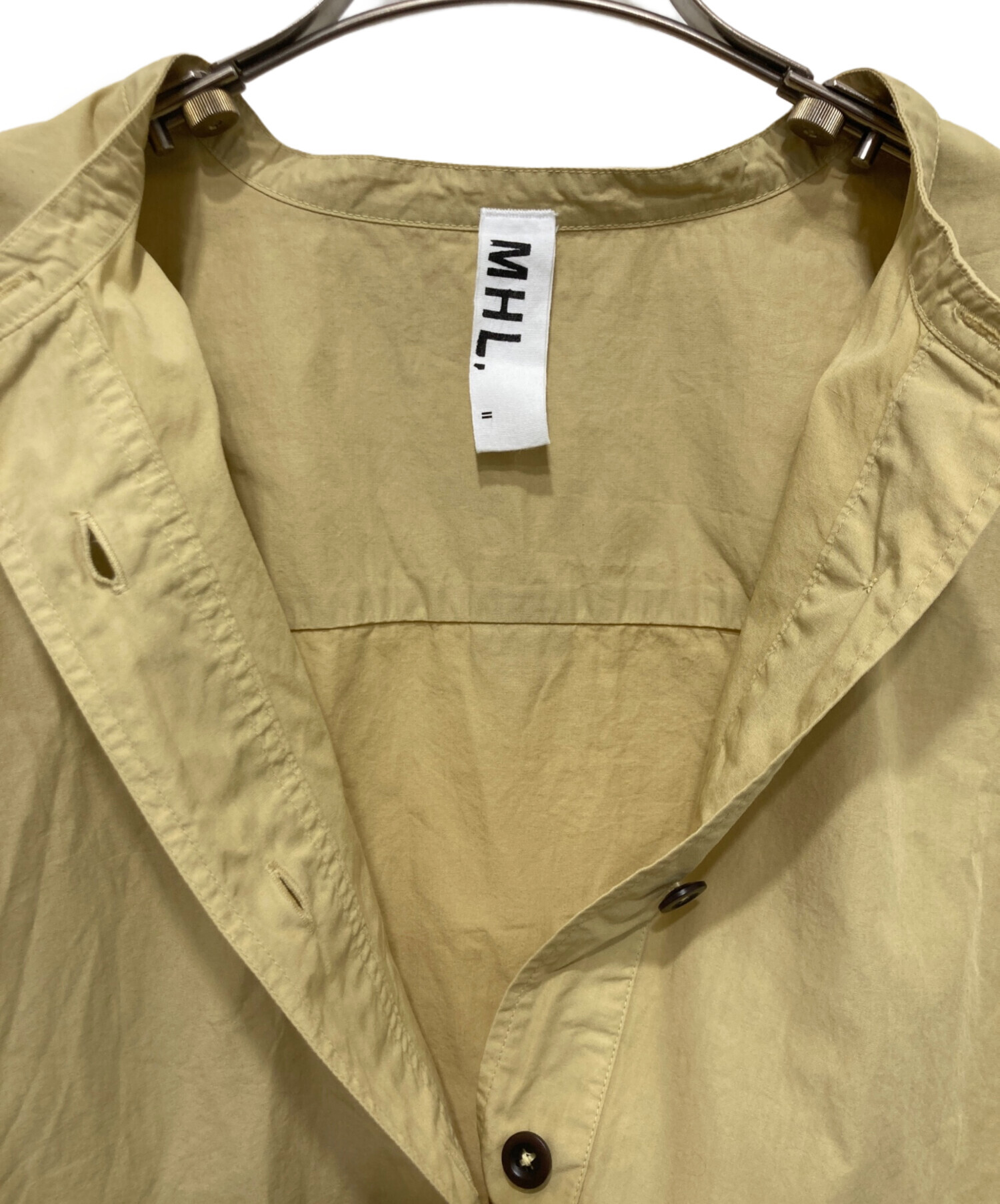 中古・古着通販】MHL (エムエイチエル) コンパクトコットンポプリン 