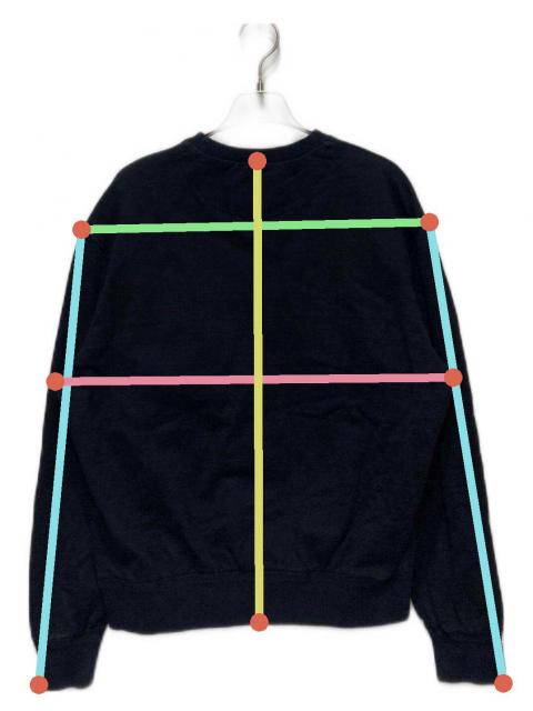 中古・古着通販】PRADA (プラダ) ロゴジャガードスウェット ブラック