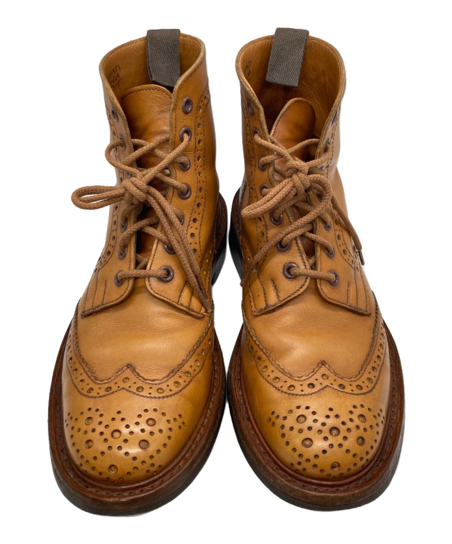 中古・古着通販】Tricker's (トリッカーズ) カントリーブーツ ブラウン