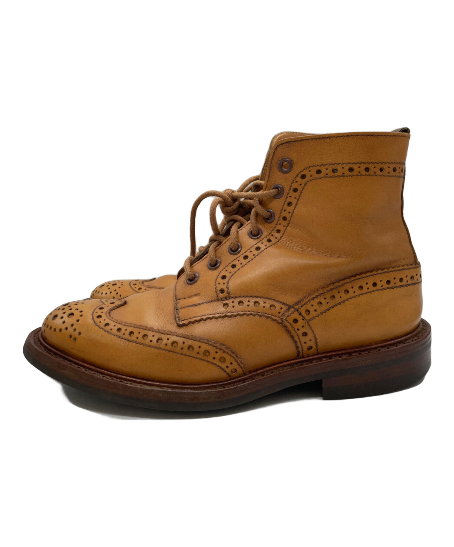 中古・古着通販】Tricker's (トリッカーズ) カントリーブーツ ブラウン