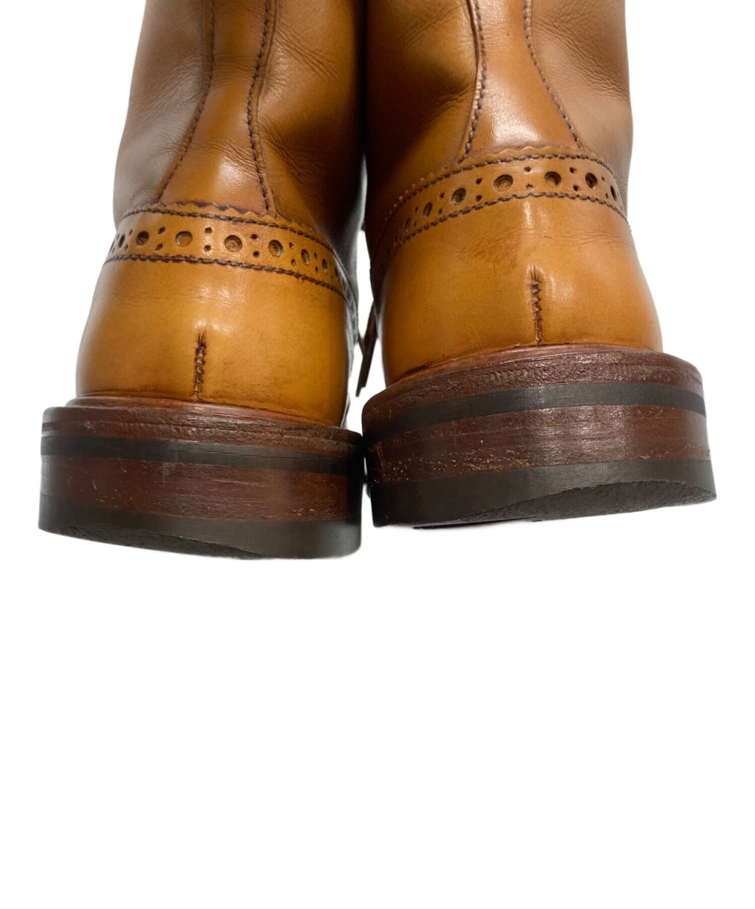 中古・古着通販】Tricker's (トリッカーズ) カントリーブーツ ブラウン