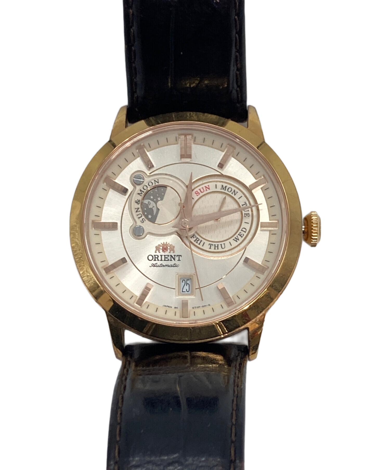 ORIENT 自動巻き サン＆ムーン メンズ腕時計（中古） ORIENT（オリエント） クラシック SUN&MOON サン&ムーン RN-AK0004L