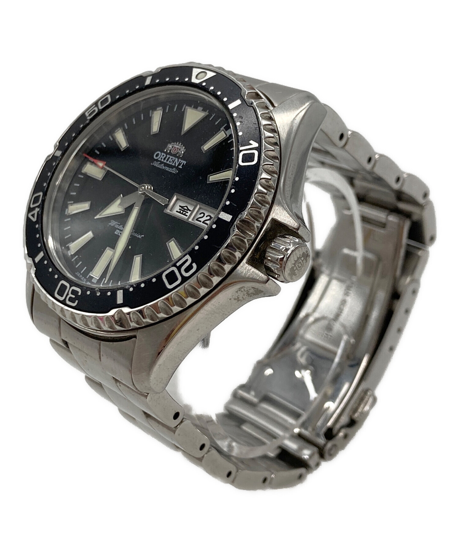 中古・古着通販】ORIENT (オリエント) ダイバーズウォッチ ブラック
