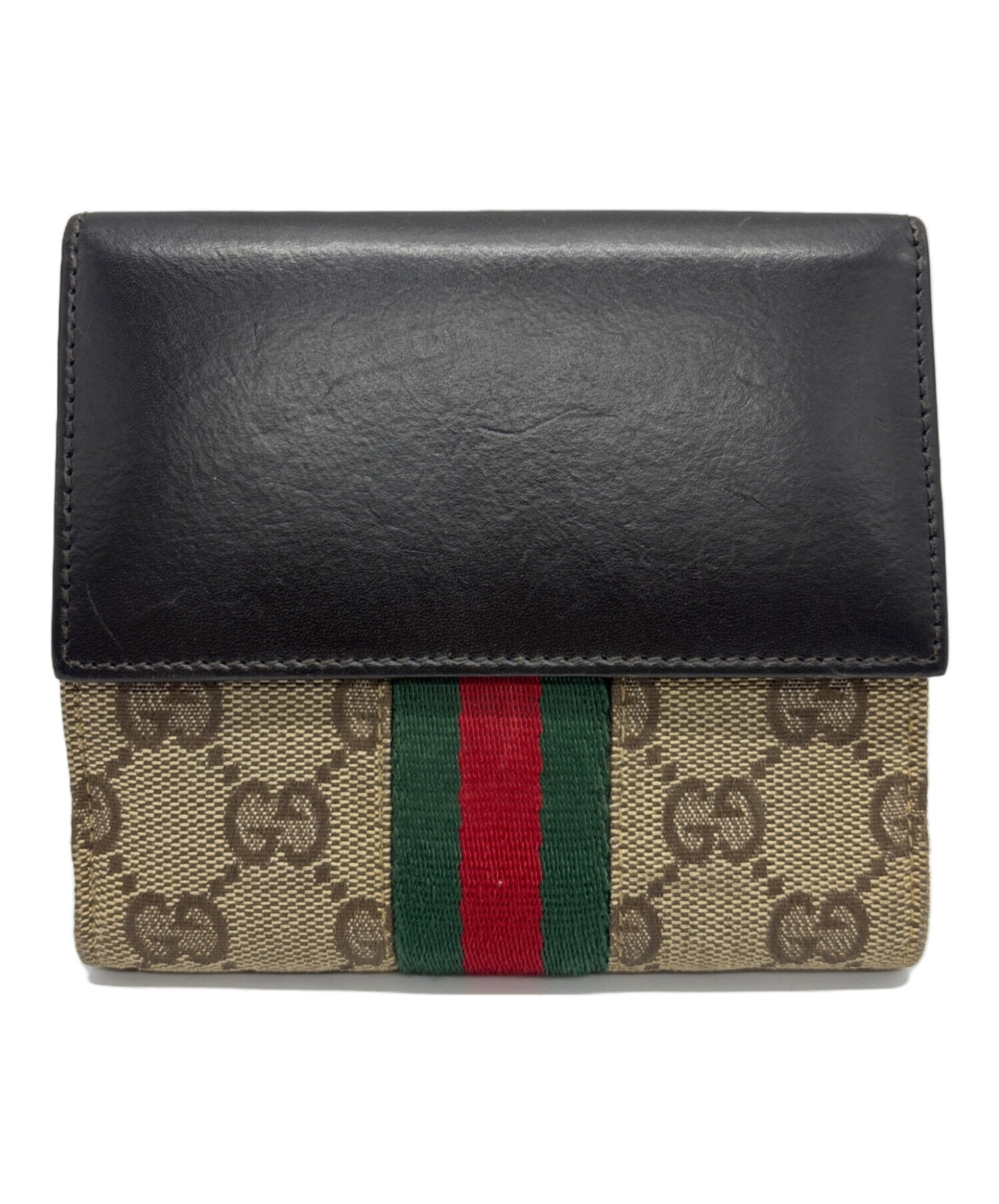 中古・古着通販】GUCCI (グッチ) ジャッキーWホック財布 ベージュ