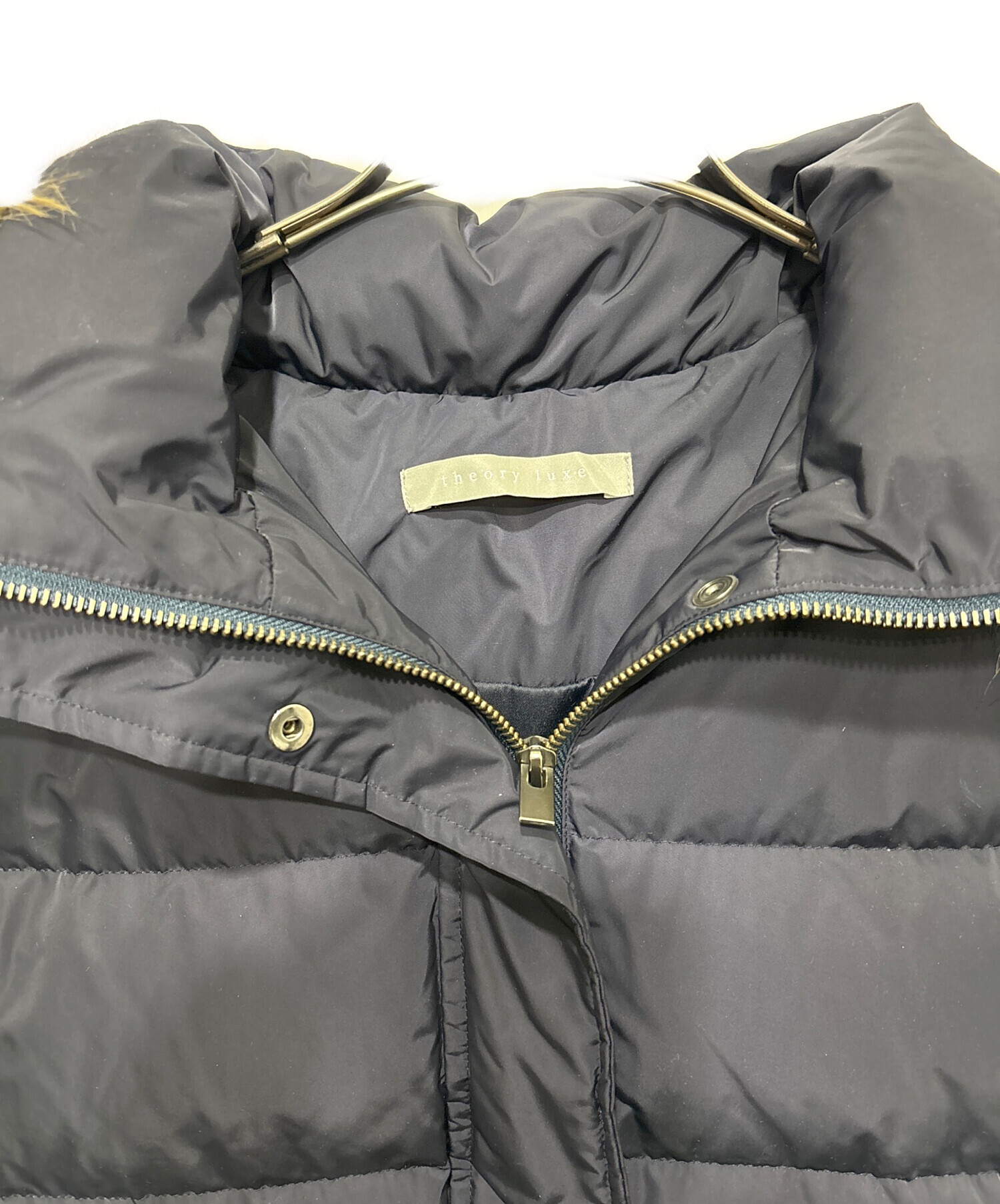 中古・古着通販】theory luxe (セオリーリュクス) ファー付ダウン