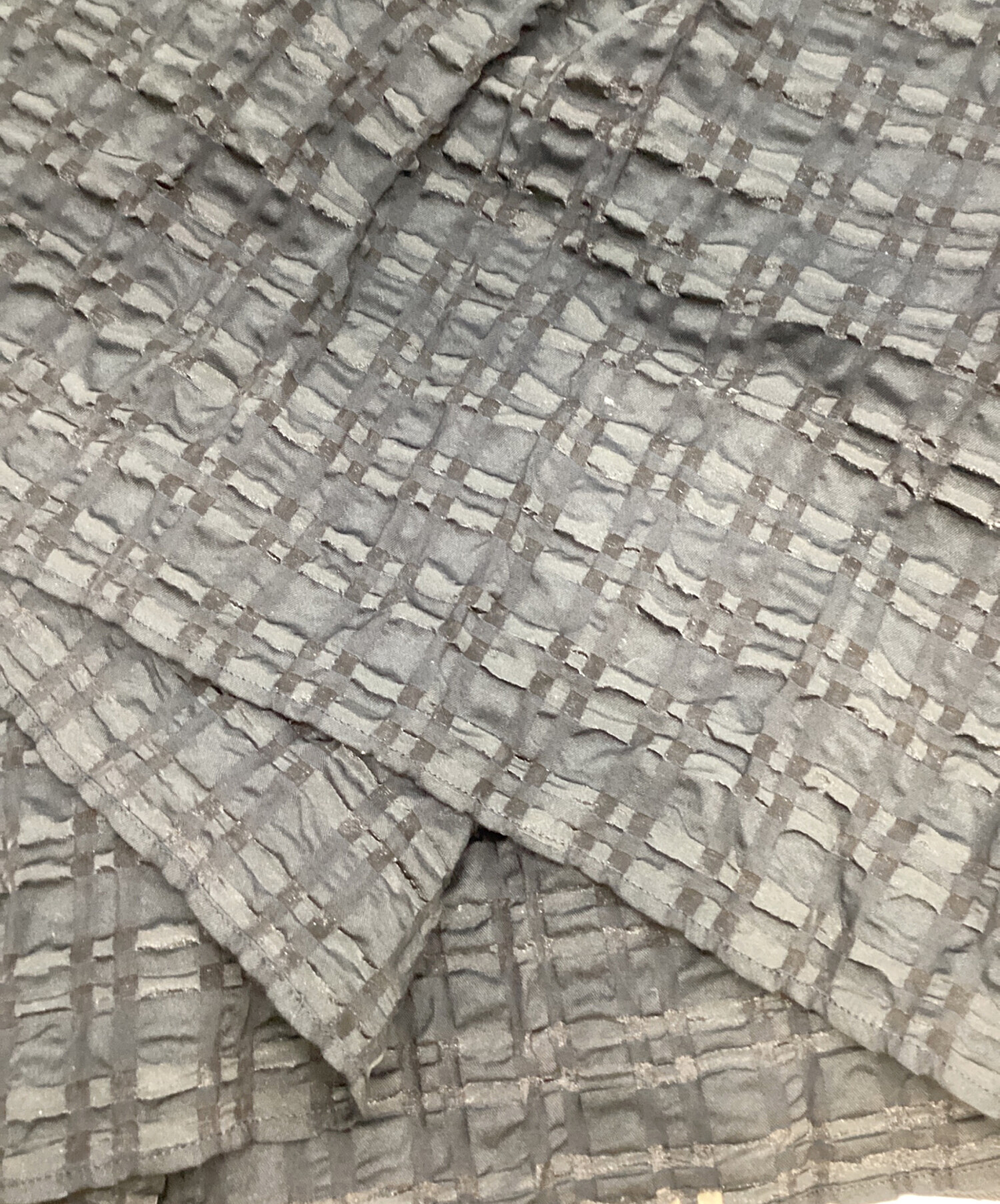 中古・古着通販】cygne (シーニュ) SWANジャガードスカート ブラック