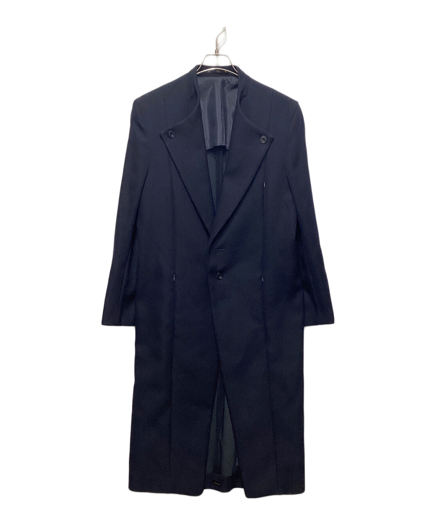 中古・古着通販】ato (アトウ) スタンドカラーチェスターコート