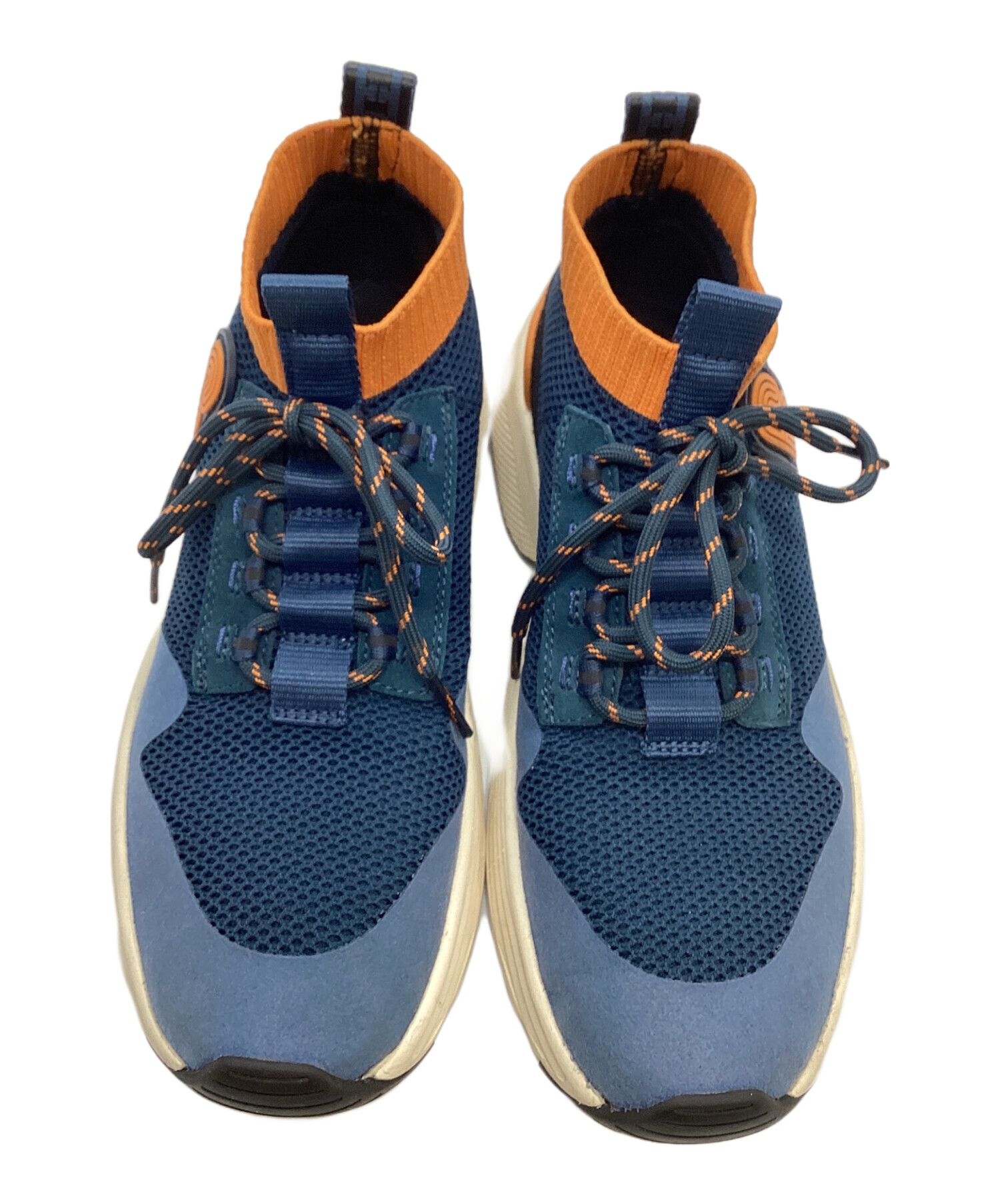 中古・古着通販】COACH (コーチ) ニットランナー ハイカットスニーカー