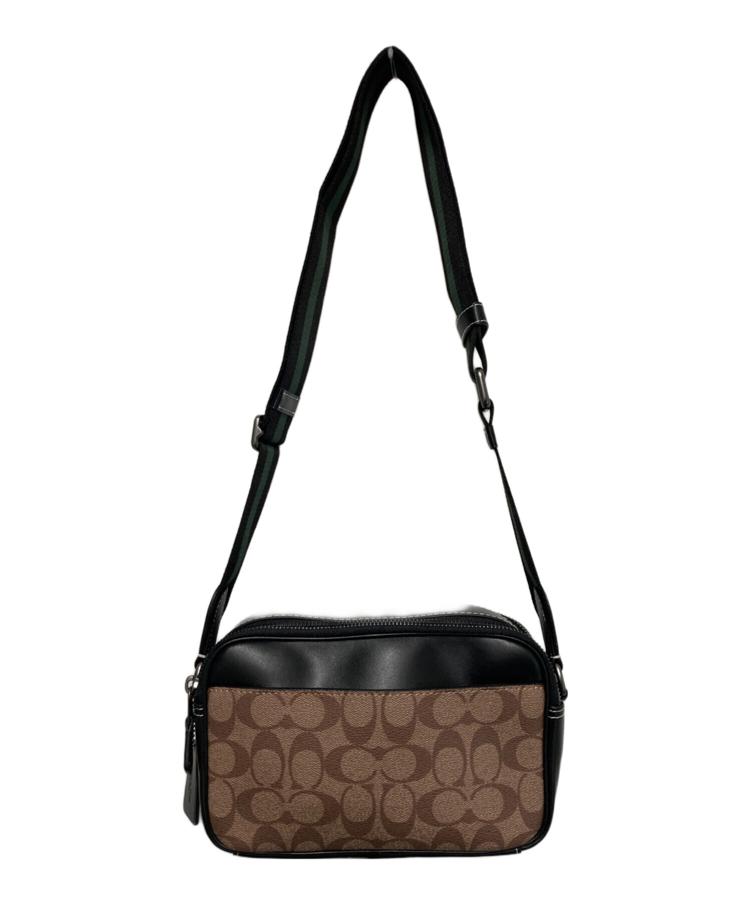 中古・古着通販】COACH (コーチ) ショルダーバッグ ブラウン｜ブランド