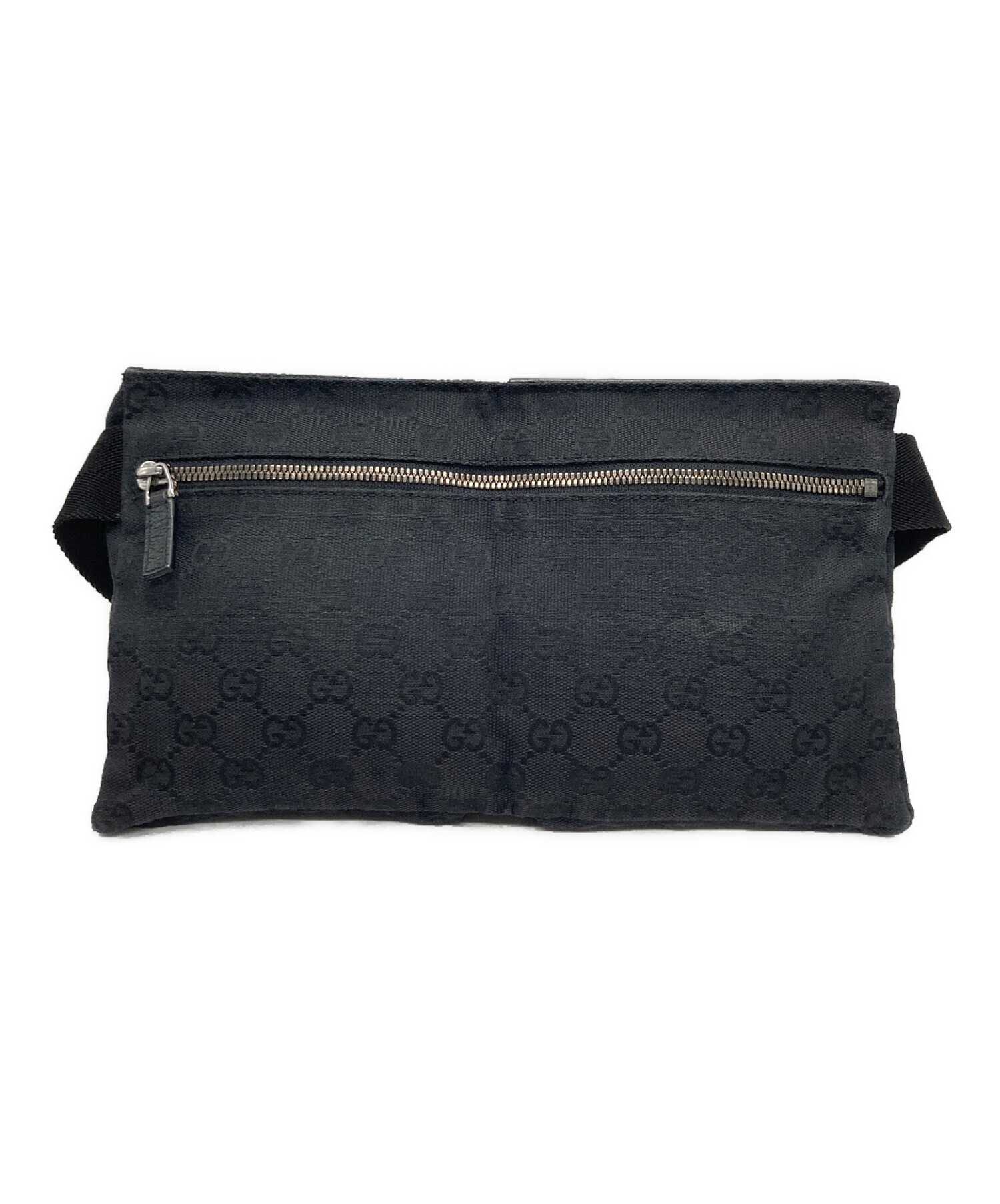 中古・古着通販】GUCCI (グッチ) ウエストポーチ ブラック｜ブランド